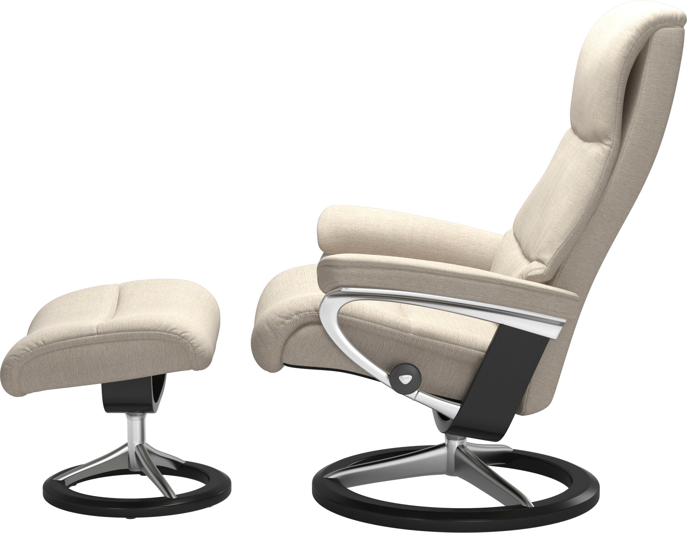 Stressless® Relaxsessel »View«, mit Signature Base, Größe M,Gestell Schwarz