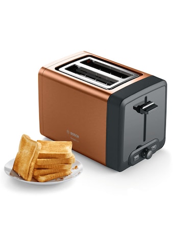 BOSCH Toaster »TAT4P429 DesignLine«, 2 kurze Schlitze, 970 W kaufen