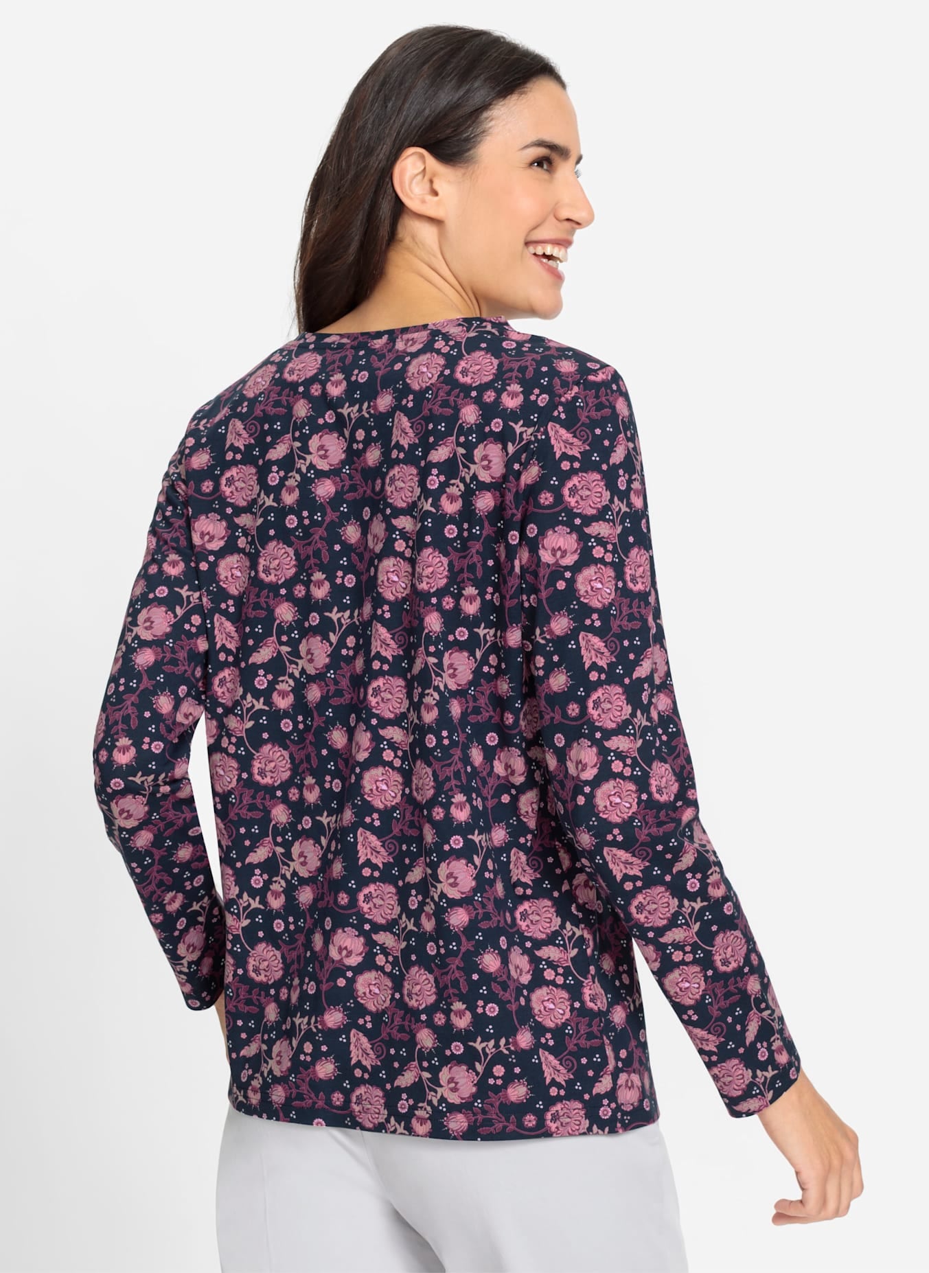 Inspirationen Print-Shirt »Langarm-Shirt«, (1 tlg.)