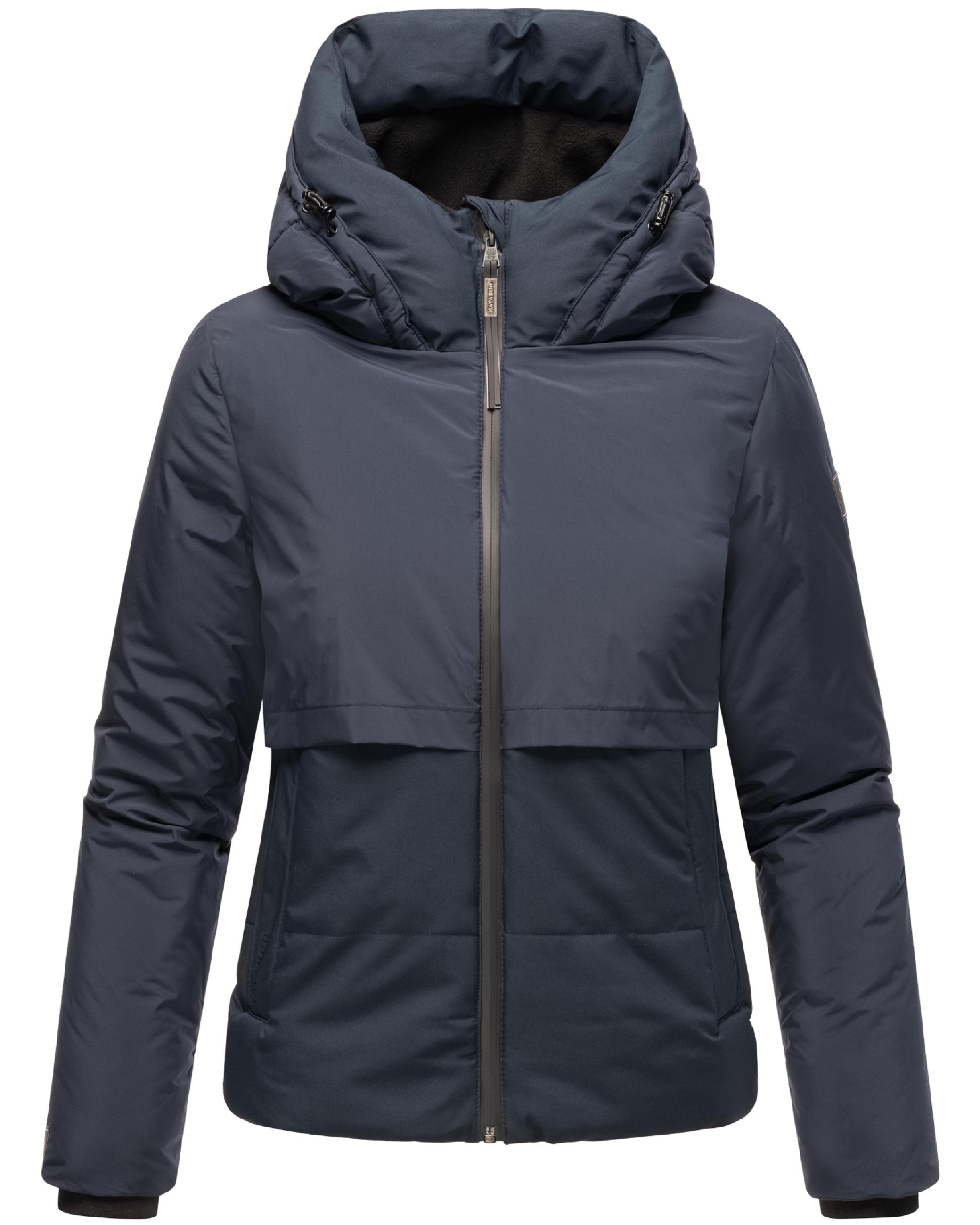 Navahoo Steppjacke »Steppjacke Liebesküken XIV«, mit Kapuze, modische Damen Winterjacke mit Fleece-Innenfutter