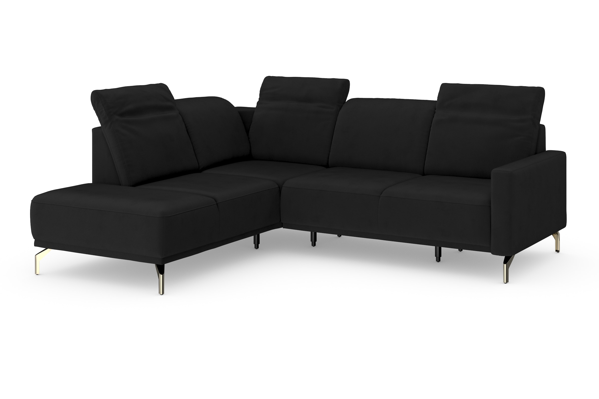 sit&more Ecksofa »Bailando L-Form«, wahlweise mit Kopfteilverstellung und Vorziehsitz, motorisch