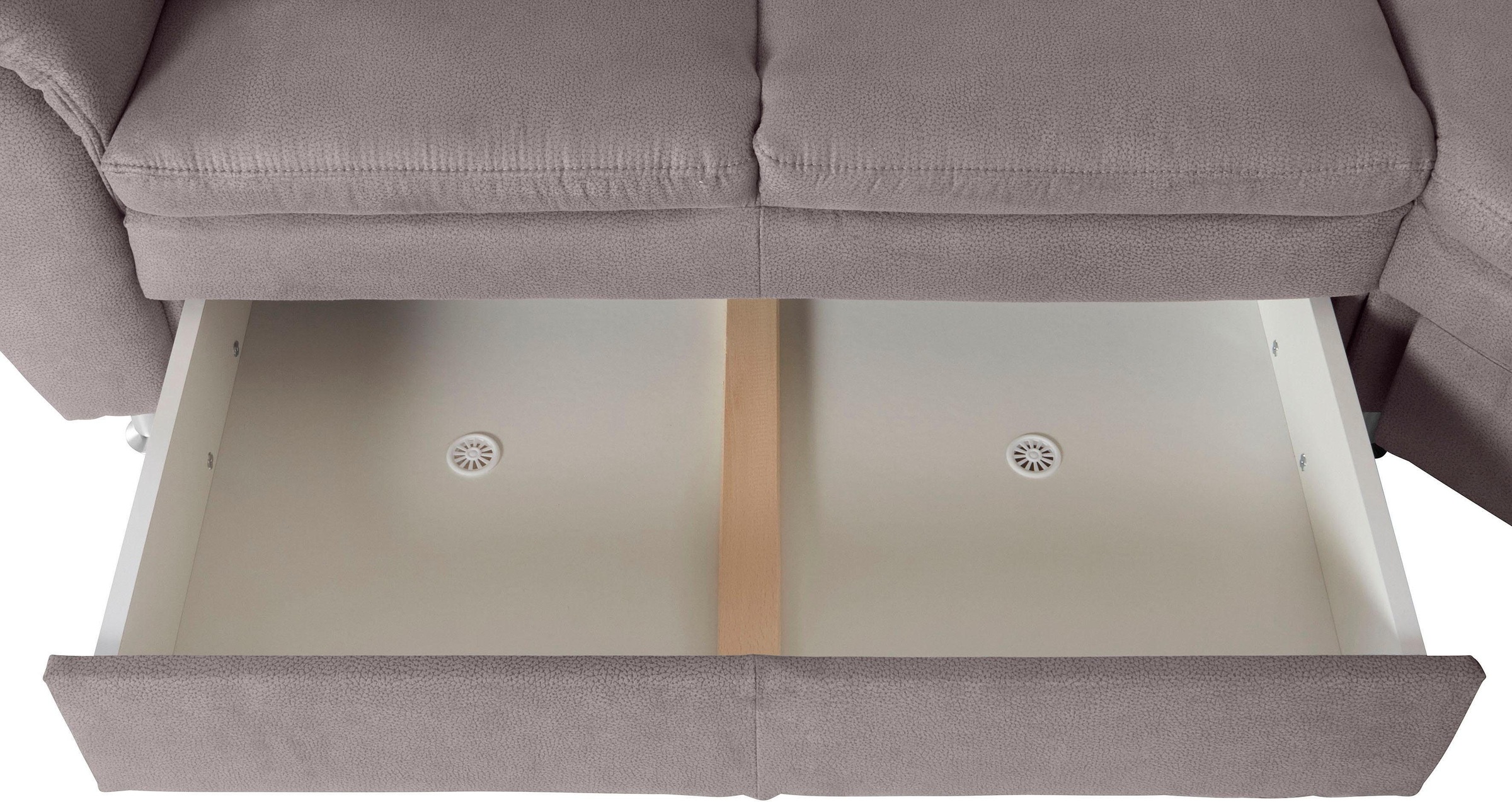 Places of Style Ecksofa »Cardoso L-Form«, mit Trapezecke für mehr Sitzkomfort, wahlweise auch mit Bettfunktion