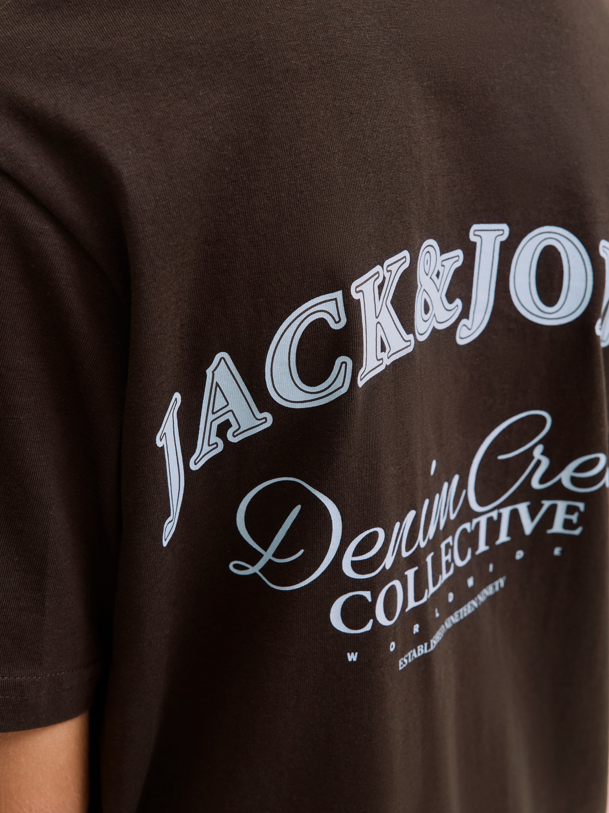 Jack & Jones Junior T-Shirt »JJEBRANDES BACKP RELAXED TEE SS SN JNR«