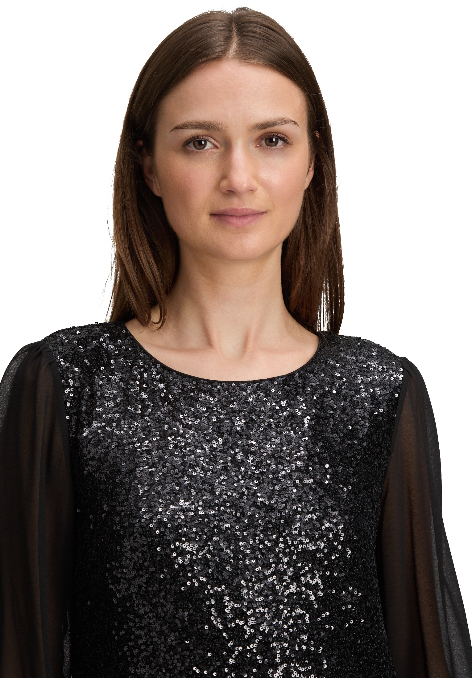 Betty&Co Partykleid »Partykleid mit Pailletten«