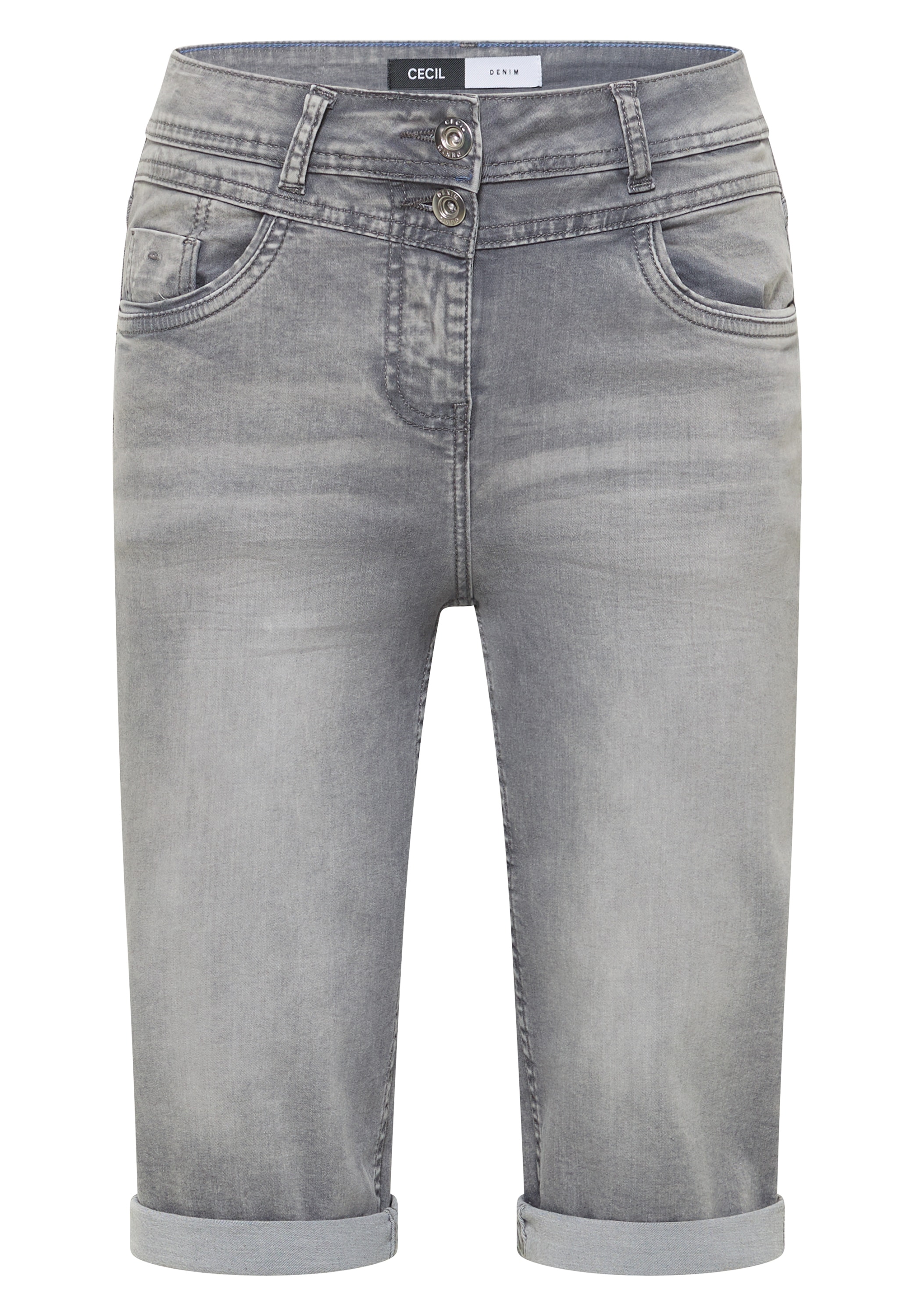 Cecil Shorts »Style Toronto«  Jeanshorts im Slim Fit und mit Stretch