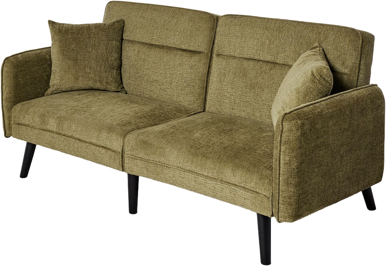 Jahnke Schlafsofa »CHILLAX LINE« mit Relax-und Schlaffunktion, inkl. Kissen, Breite 191 cm