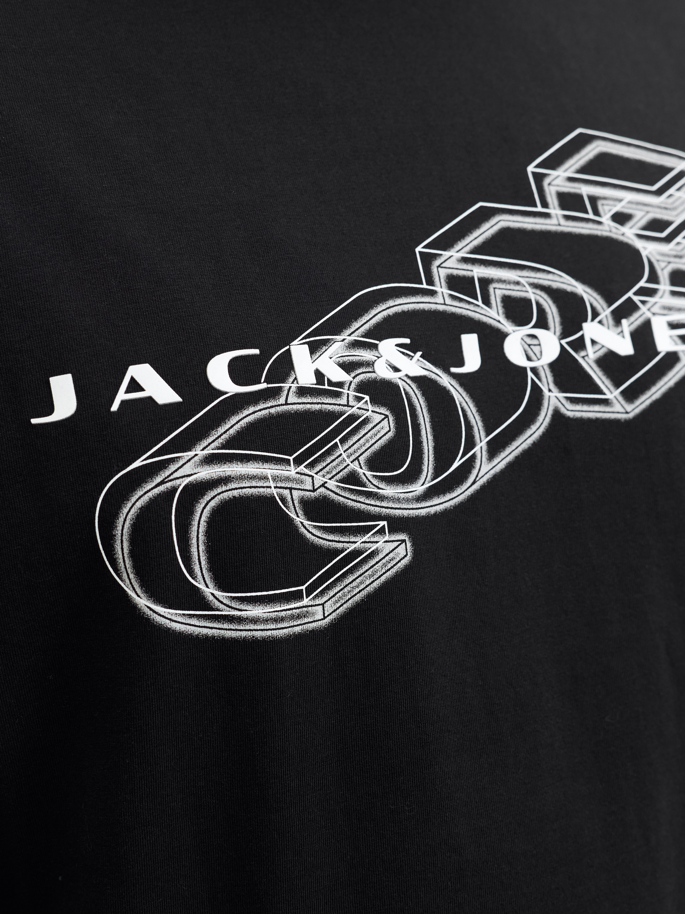 Jack & Jones PlusSize Kurzarmshirt »JCOFUSION BIG BRANDING TEE SS CREW PLS«