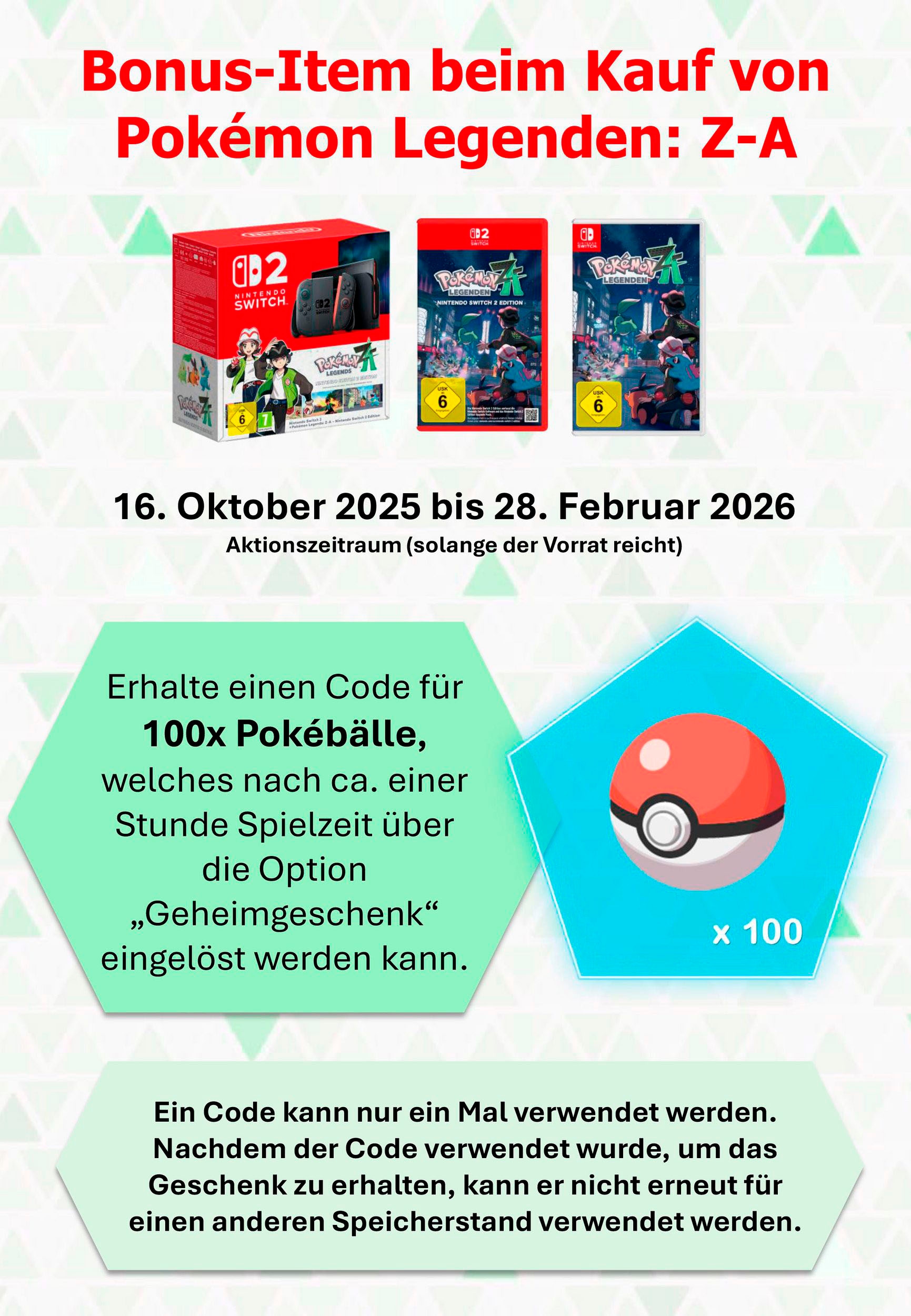 Nintendo Switch Konsolen-Set »Switch Lite + Pokemon-Legenden: Z-A« 32 GB