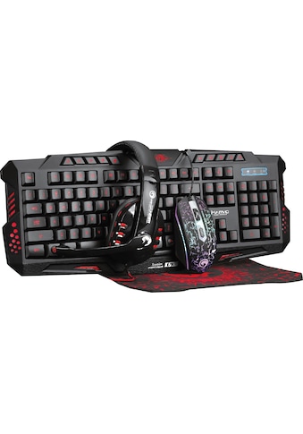 Gaming-Tastatur »Marvo 4 in 1 Combo aus«