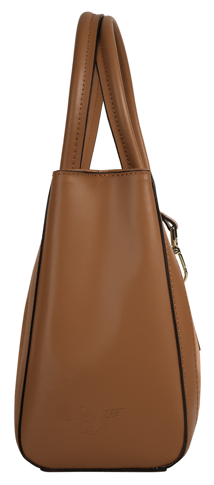 Samantha Look Shopper echt Leder, Made in Italy