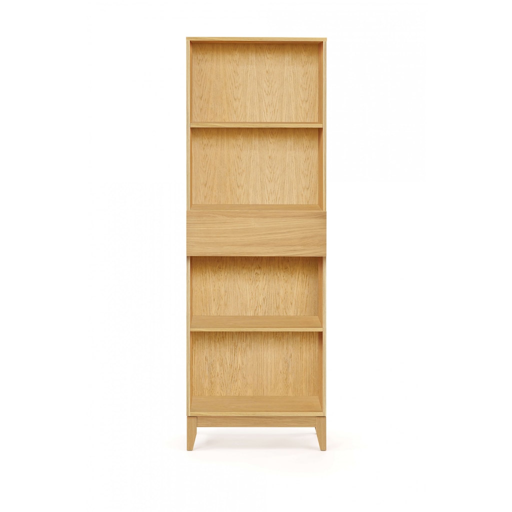 Woodman Bücherregal »Elinee«, im angesagten skandinavischen Look, aus Eichenfurnier