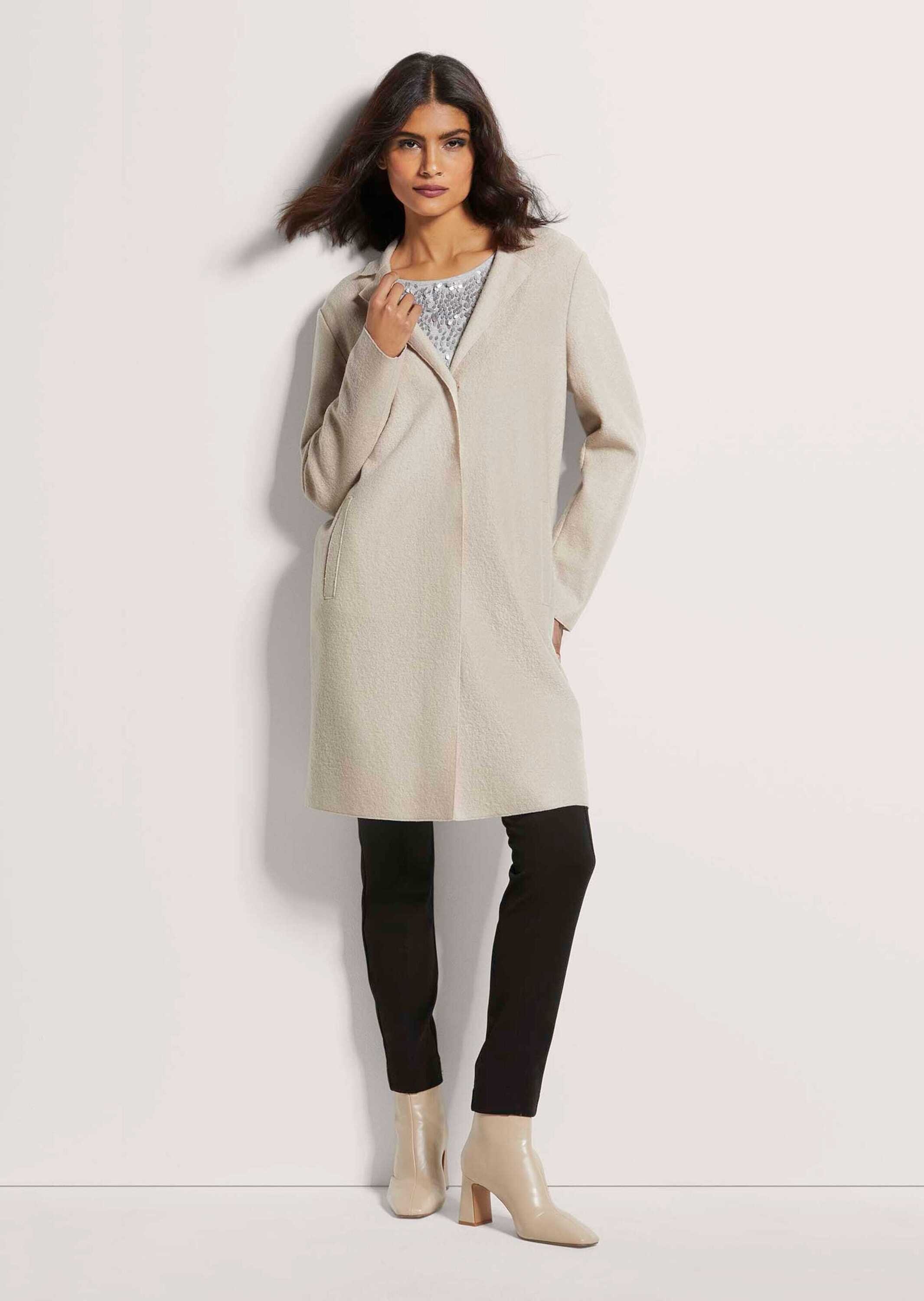 MADELEINE Langmantel »Mantel Kurzmantel aus Wolle«