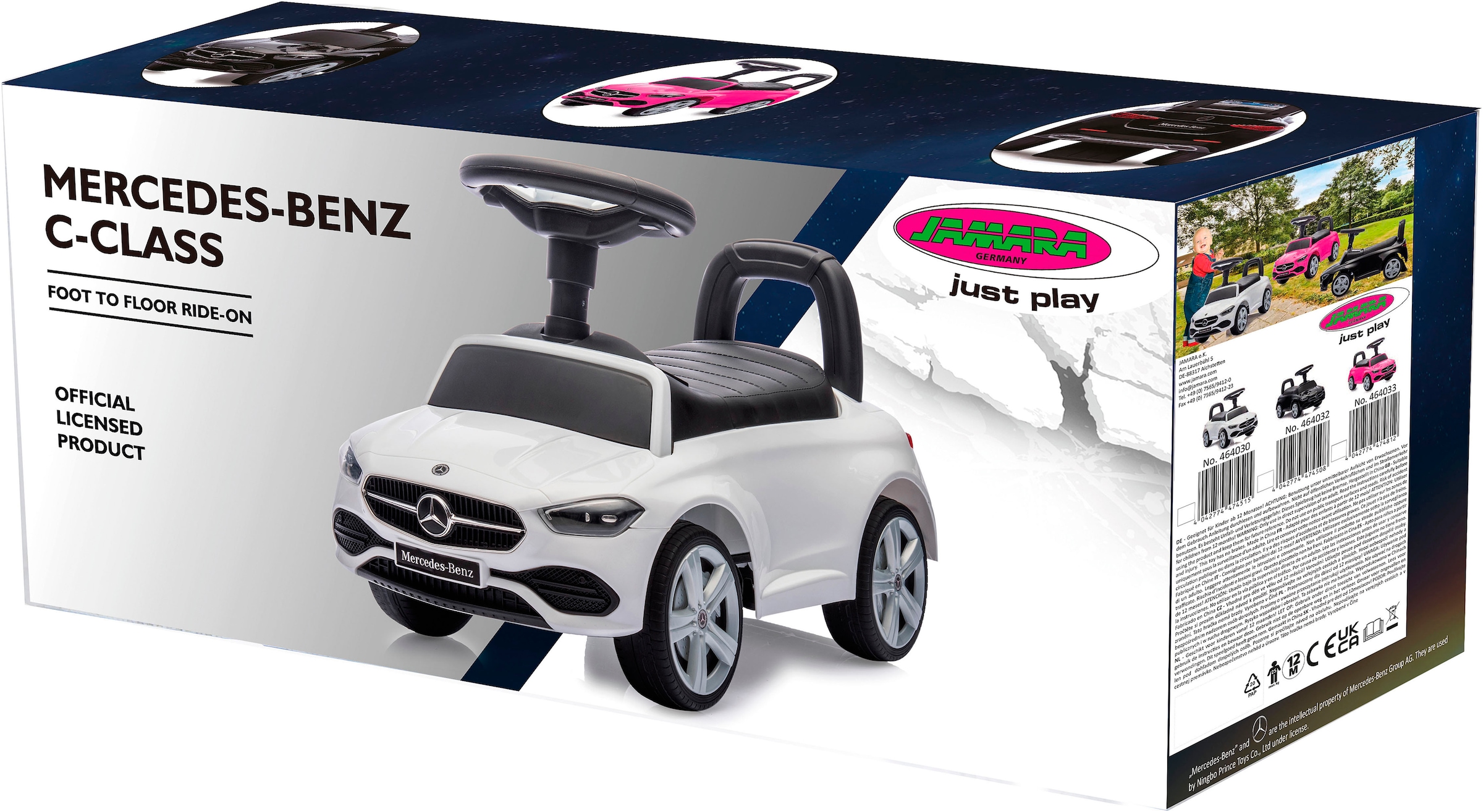 Jamara Rutscherauto »Mercedes-Benz C-Class« mit Sound