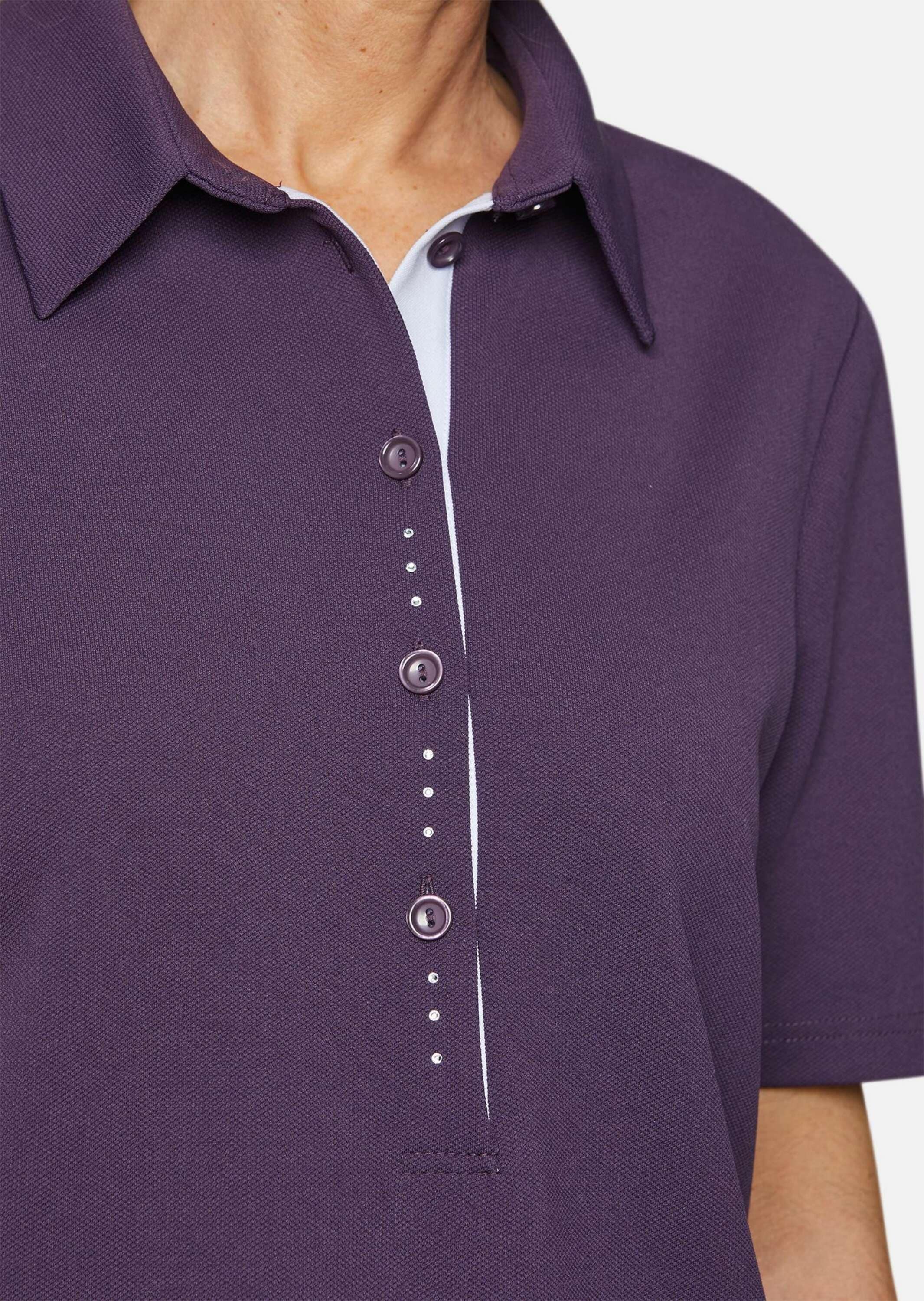 GOLDNER Poloshirt »Kurzgröße Pikee-Poloshirt«