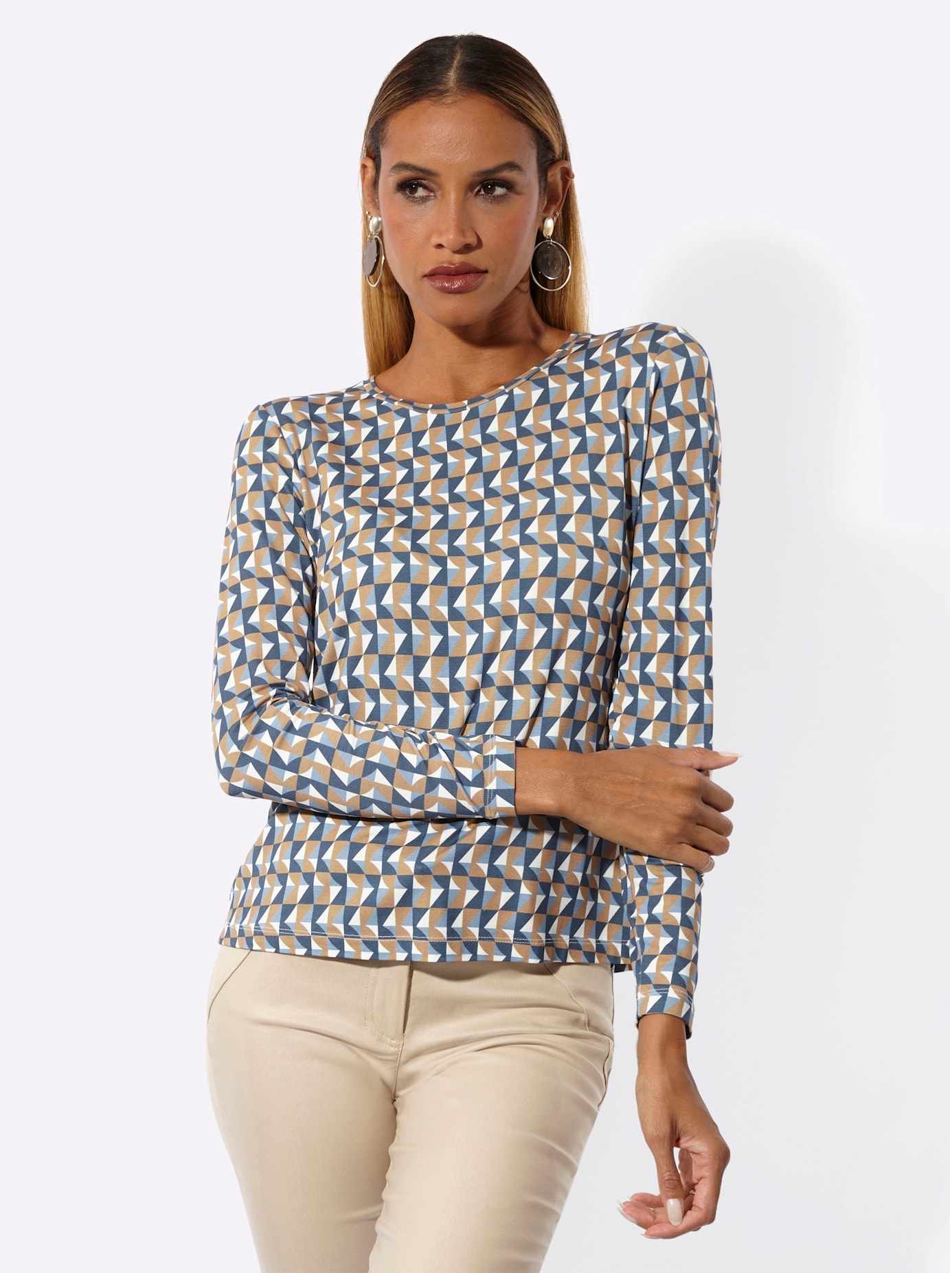 creation L Print-Shirt »Druck-Shirt« 1