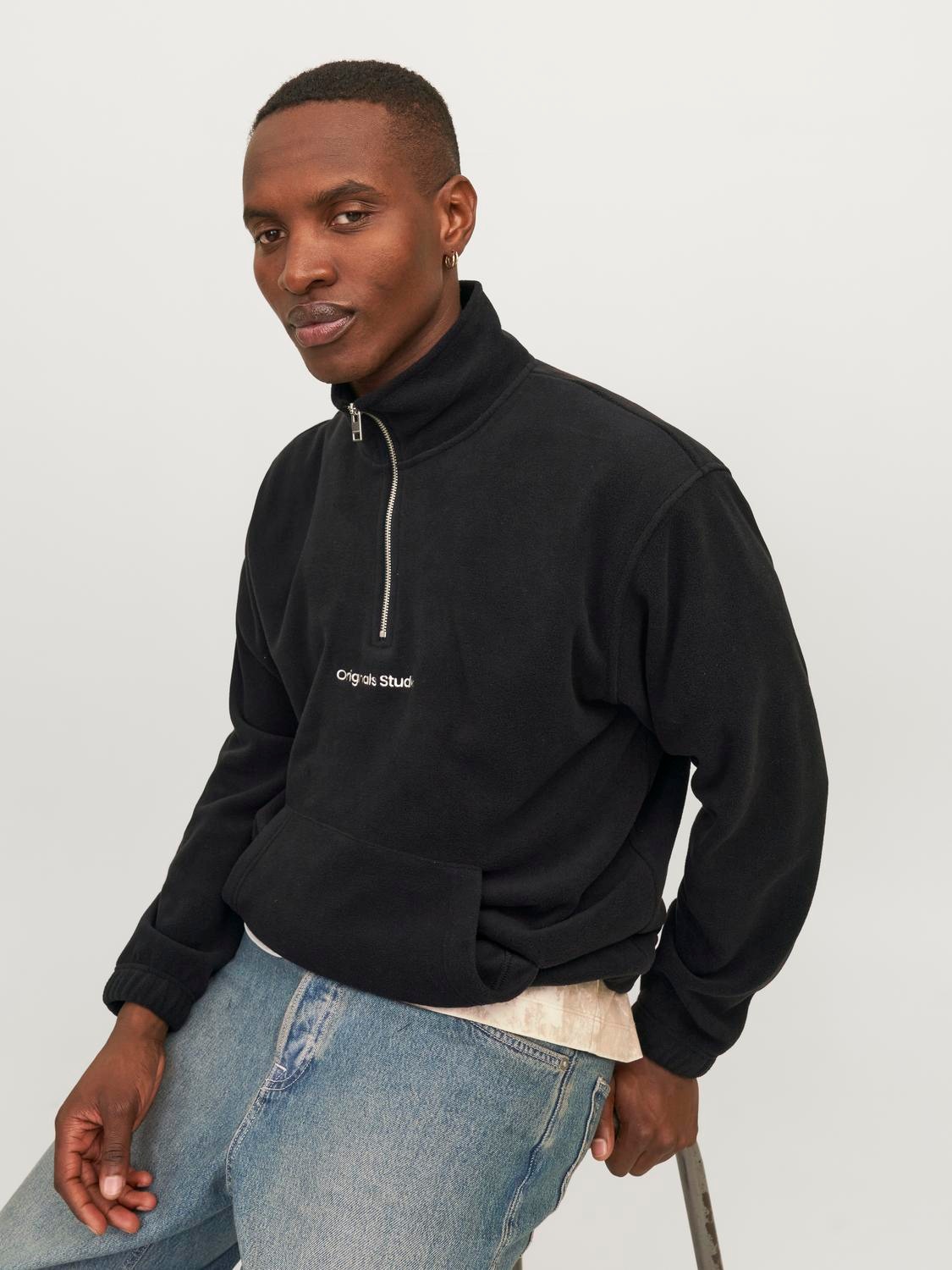 Jack & Jones Sweatshirt »JORVESTERBRO FLEECE QUARTER ZIP NOOS«
