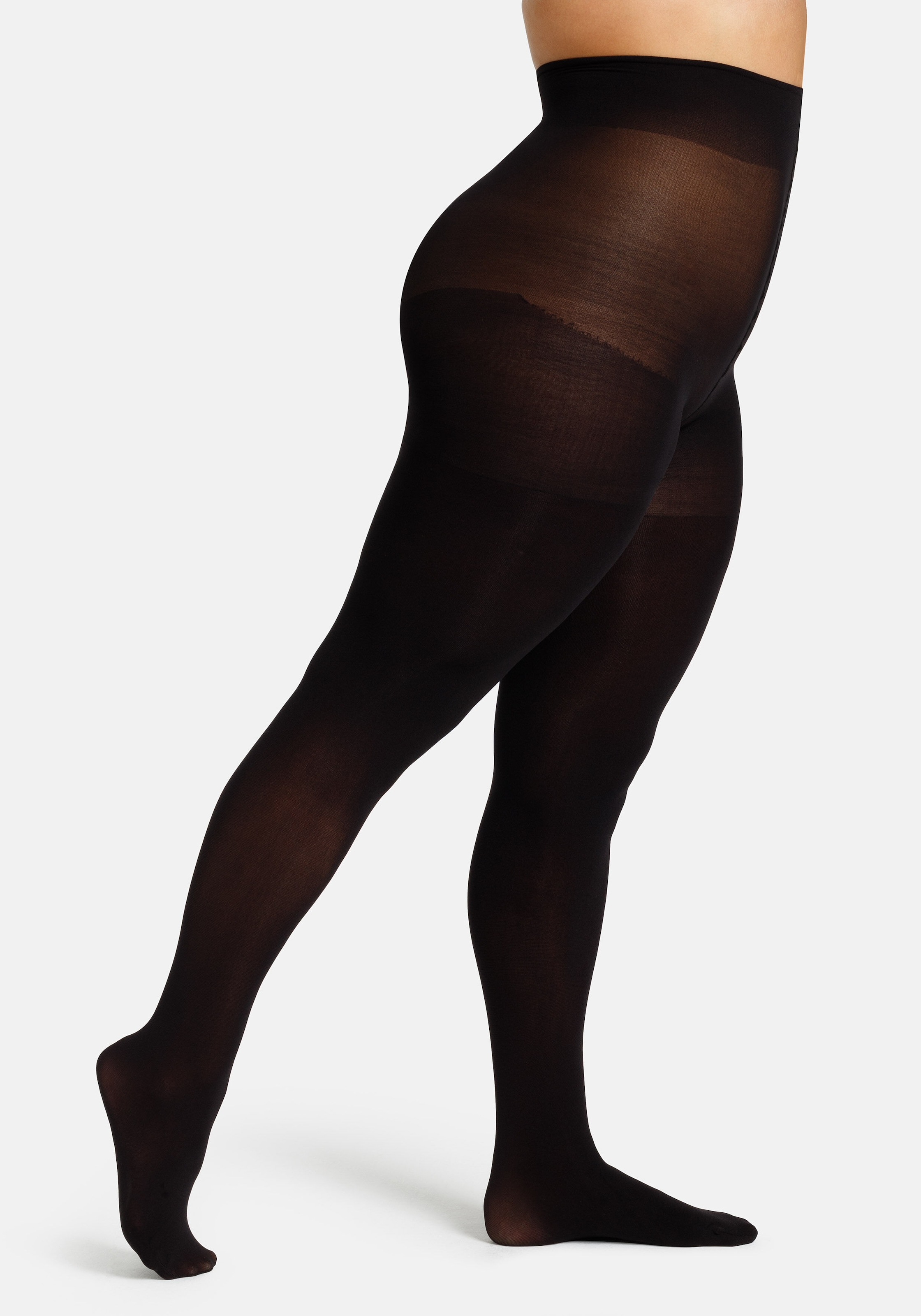 Camano Feinstrumpfhose »fine curvy«, mit großen Größen