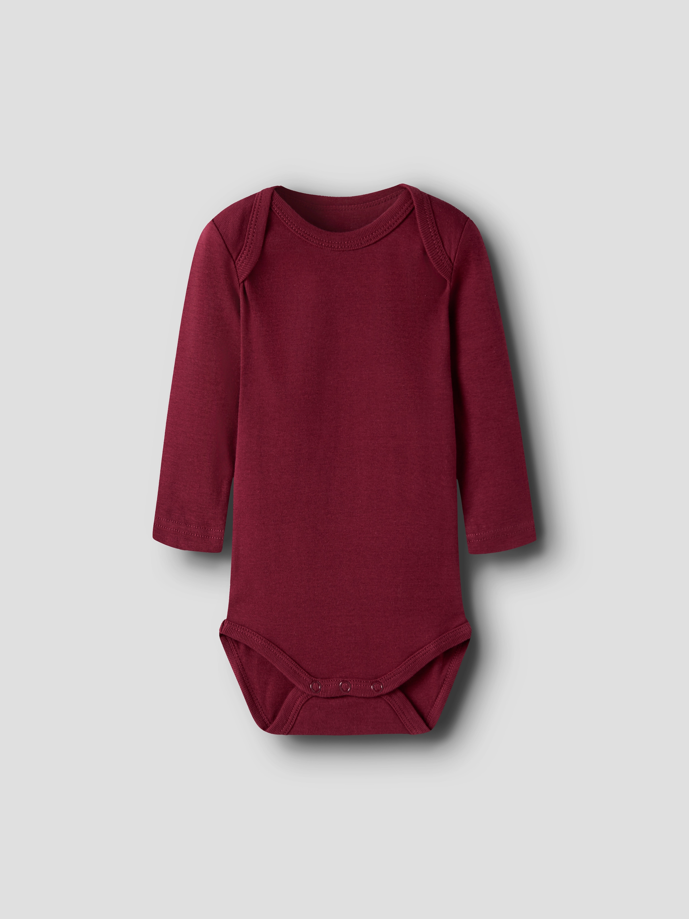 Name It Langarmbody »NBFBODY 3P LS PEACHES NOOS« Packung, 3 Baumwolle, 3-er Packung