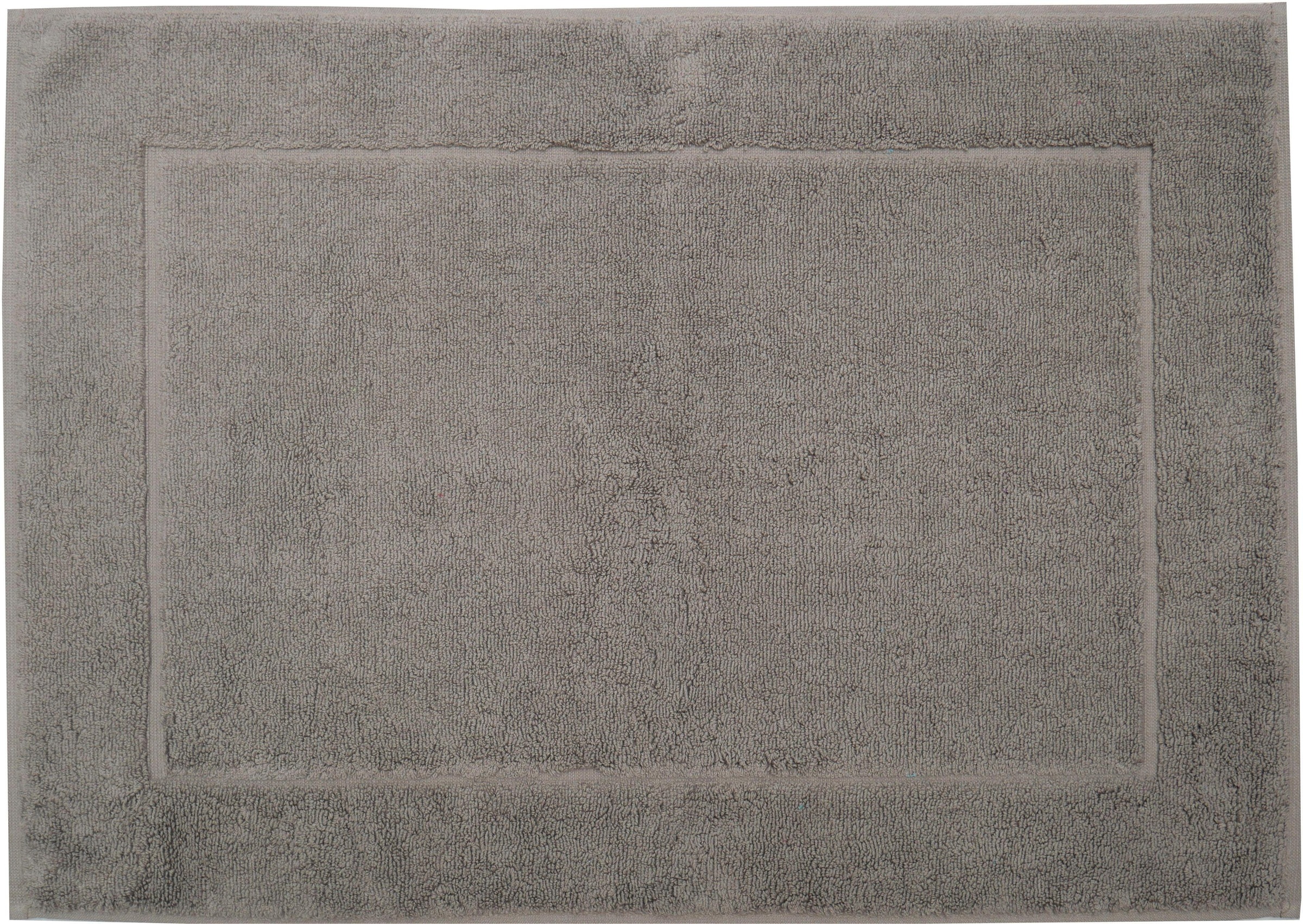 freundin Home Collection Badematte »Home«, beidseitig nutzbar-fußbodenheizungsgeeignet-strapazierfähig, reine Baumwolle