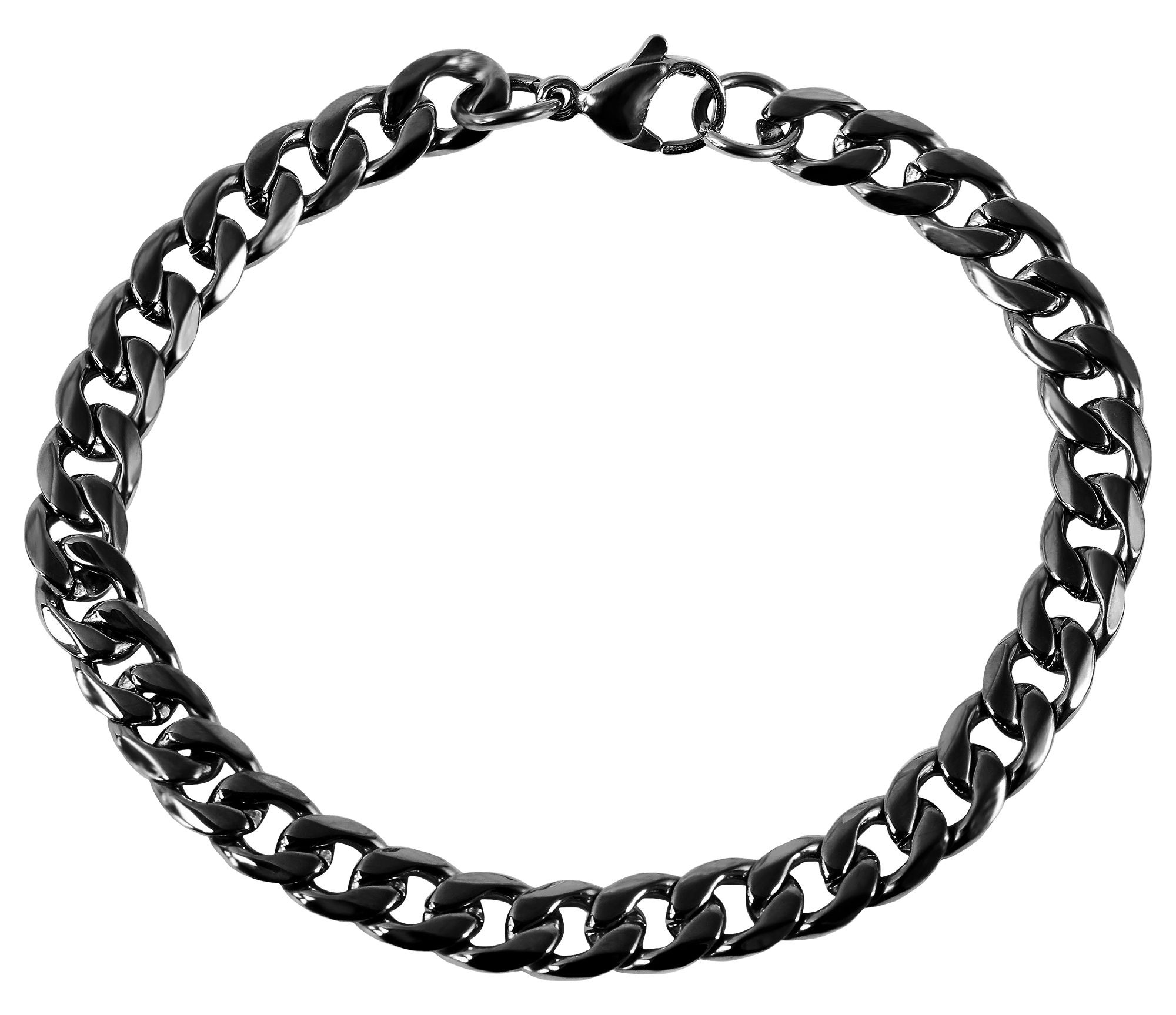 Adelia´s Panzerarmband »Herren Armband ¿ Panzerarmband aus Edelstahl 21 cm«