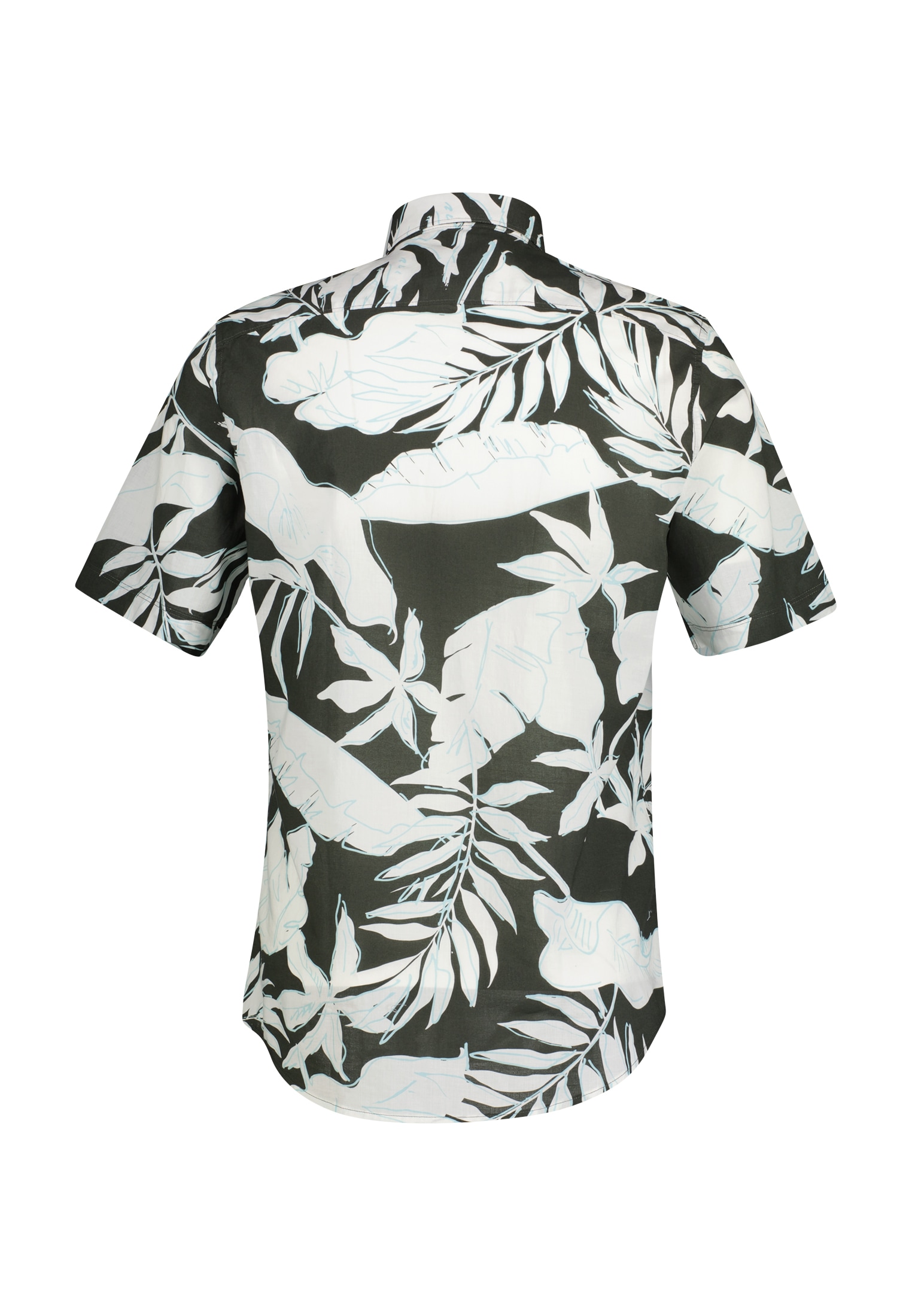LERROS Kurzarmhemd »LERROS Halbarmhemd mit floralem Print«
