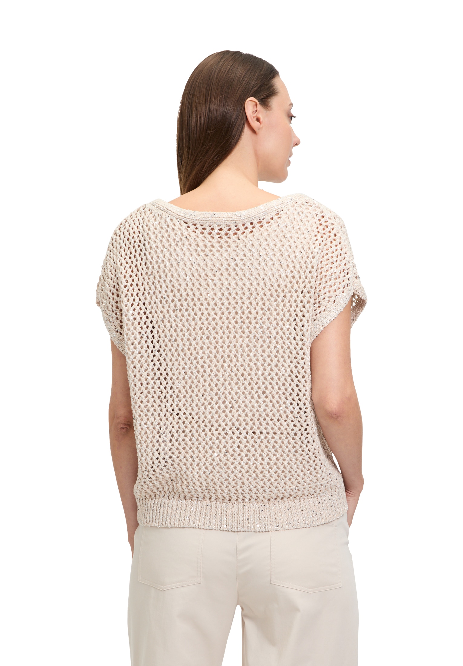 Betty&Co Strickpullover »Strickpullover mit Effektgarn«
