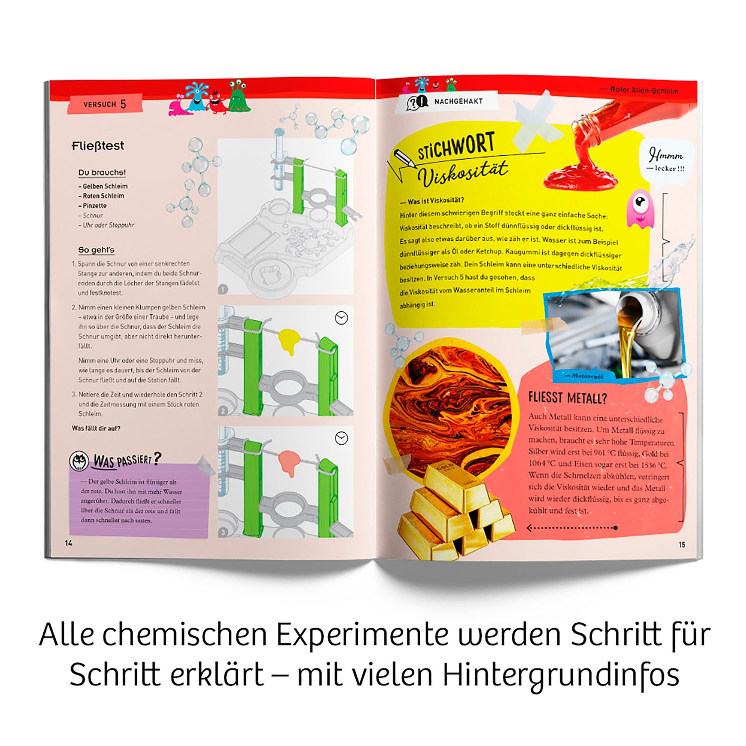Kosmos Experimentierkasten »Schleim-Labor«