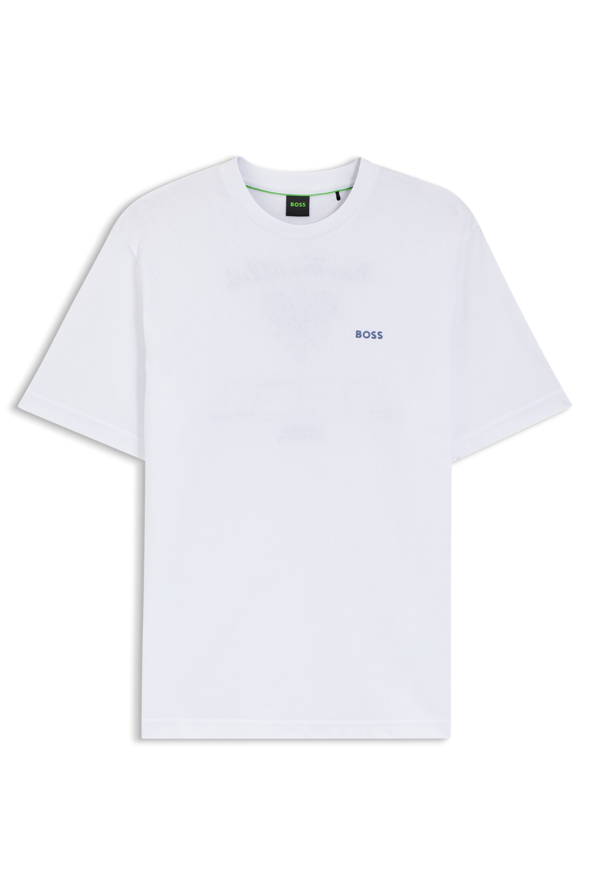 BOSS GREEN T-Shirt Rückendruck, Regular Fit, reine Baumwolle