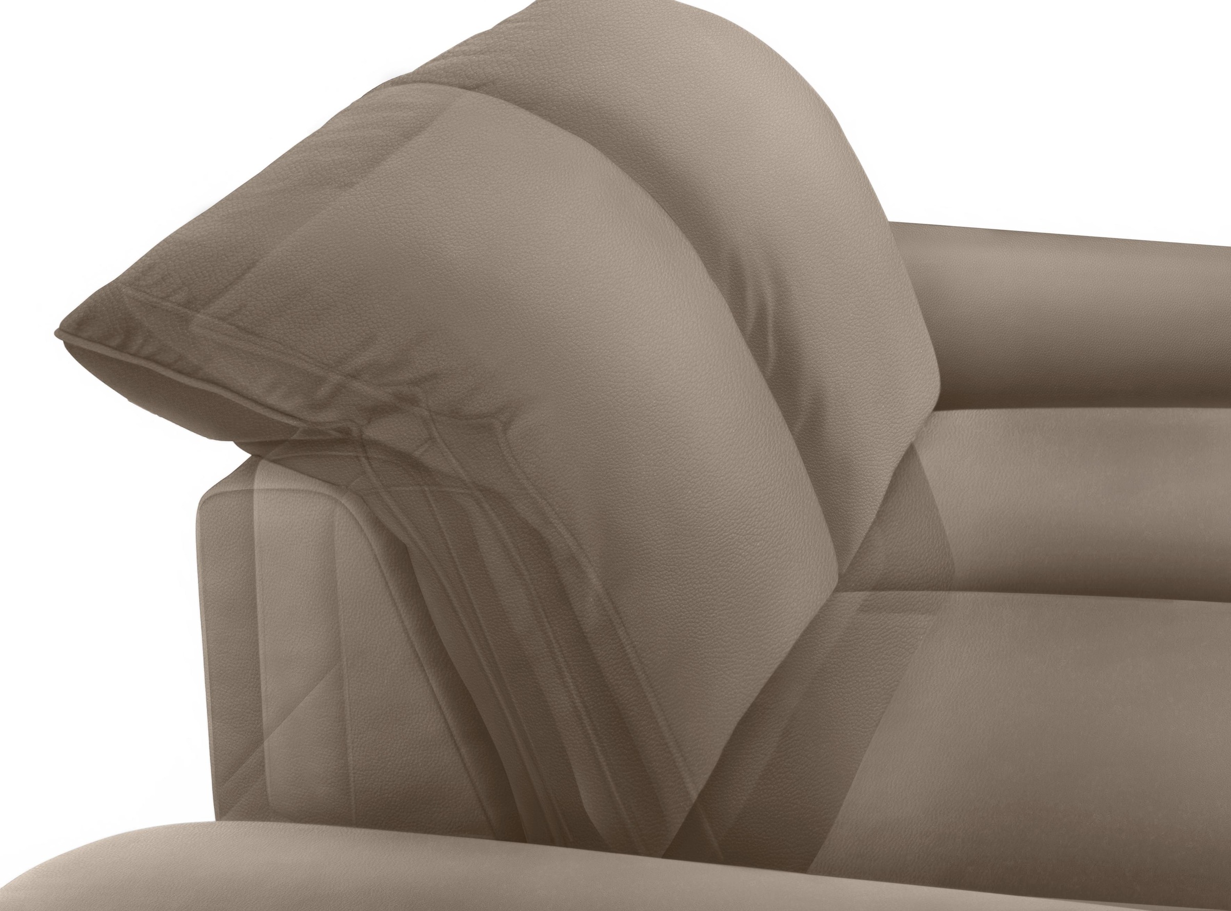 W.SCHILLIG 2-Sitzer »enjoy&MORE«, mit Sitztiefenverstellung, Füße silber matt, Breite 202 cm