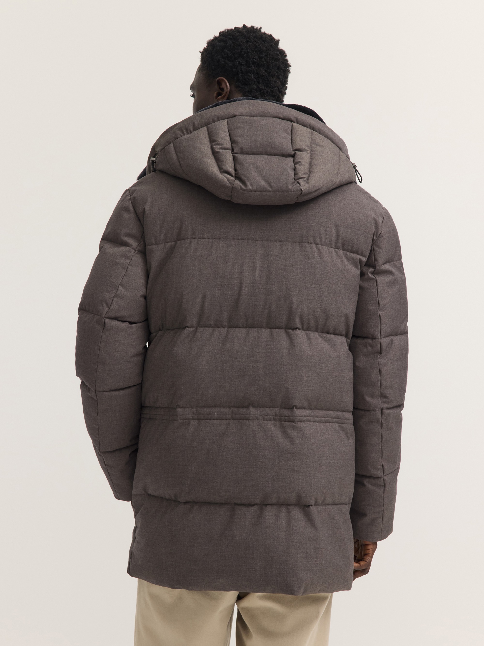 bugatti Parka »Regular Fit« mit Kapuze Regular Fit Membran Steppoptik Kapuze