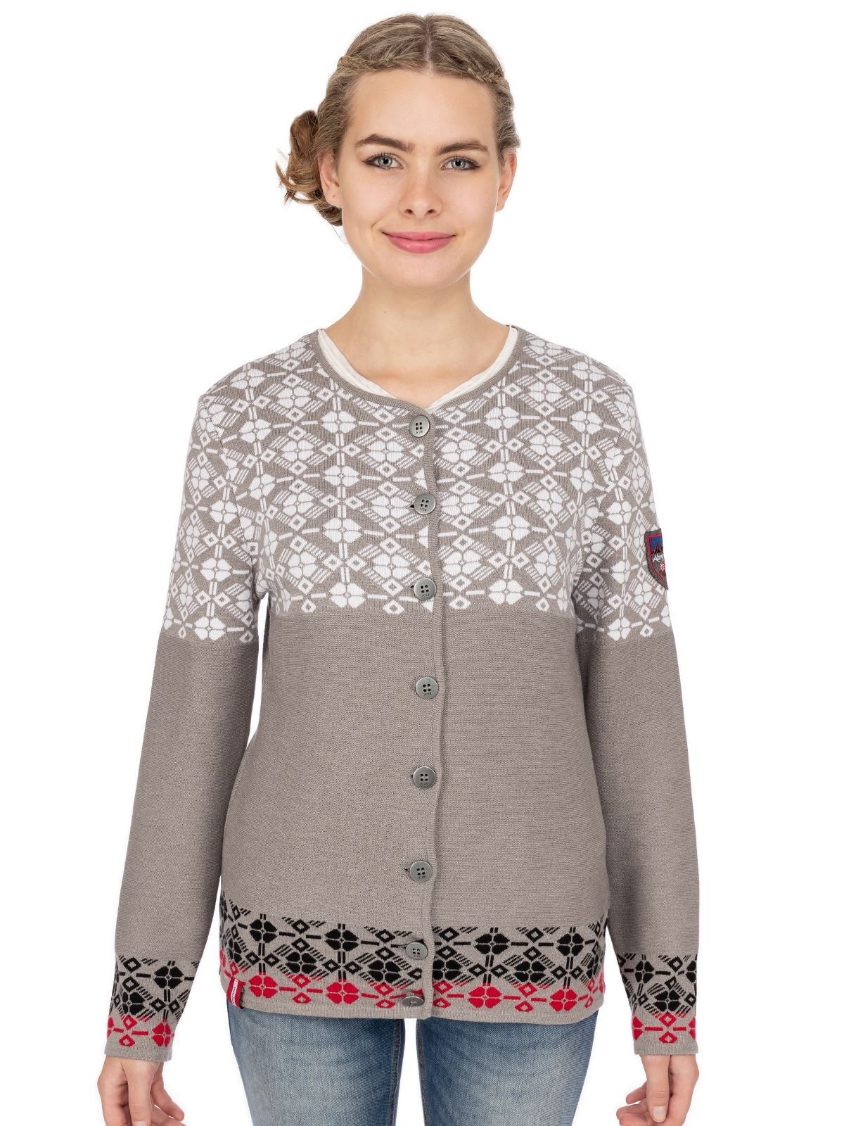Almgwand Strickjacke »Strickjacke EISNERALM«