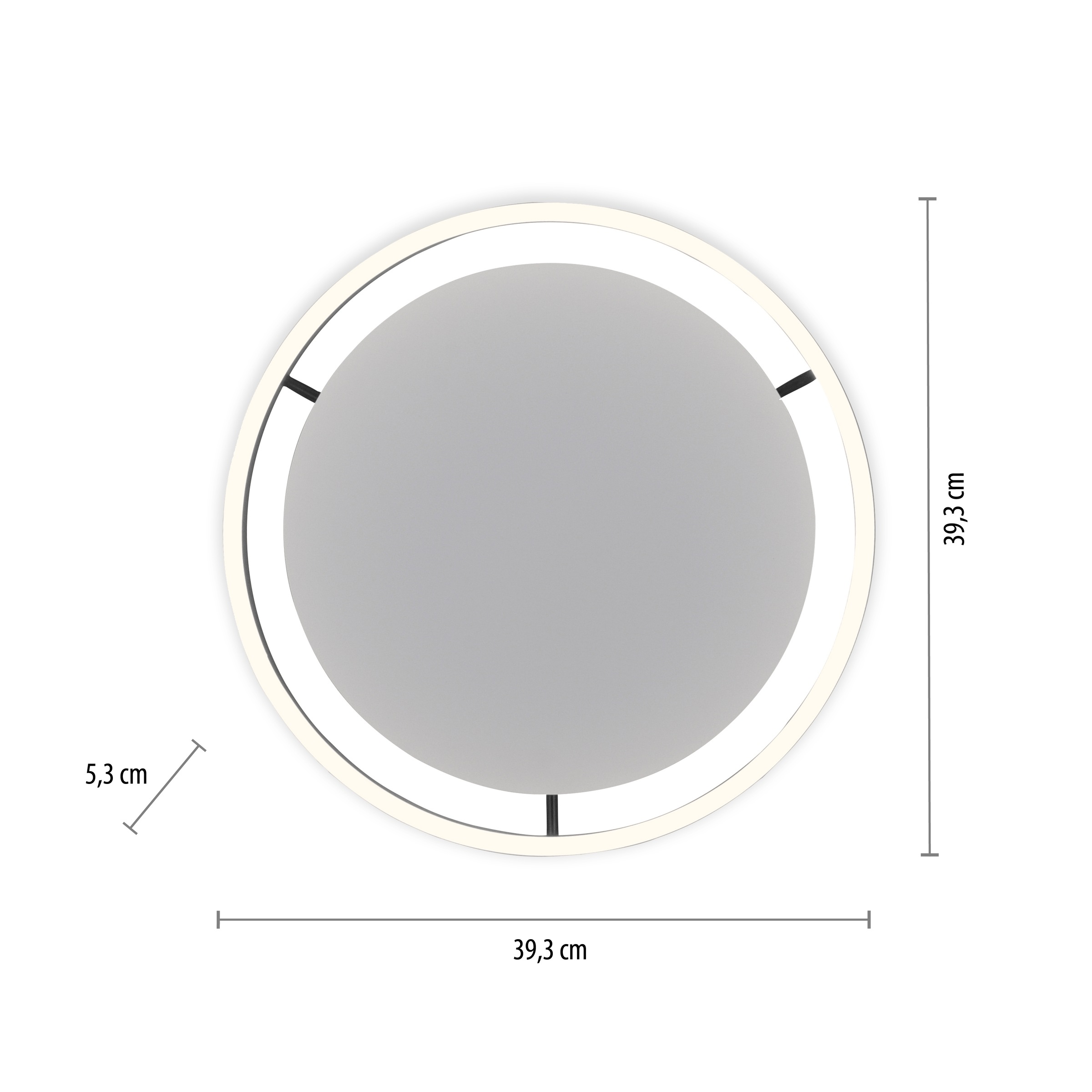 JUST LIGHT Deckenleuchte »RITUS«, 1 flammig, Leuchtmittel LED-Board | LED fest integriert, LED, dimmbar, Switchmo, dimmbar, Switchmo