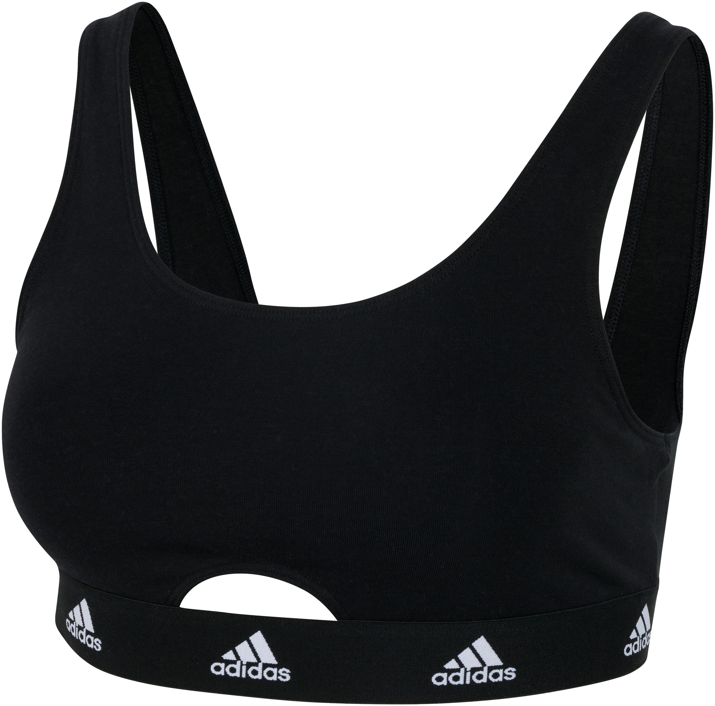 adidas Sportswear Bralette »Active Comfort«, ohne Bügel, tiefer Rücken- und Rundhals-Ausschnitt