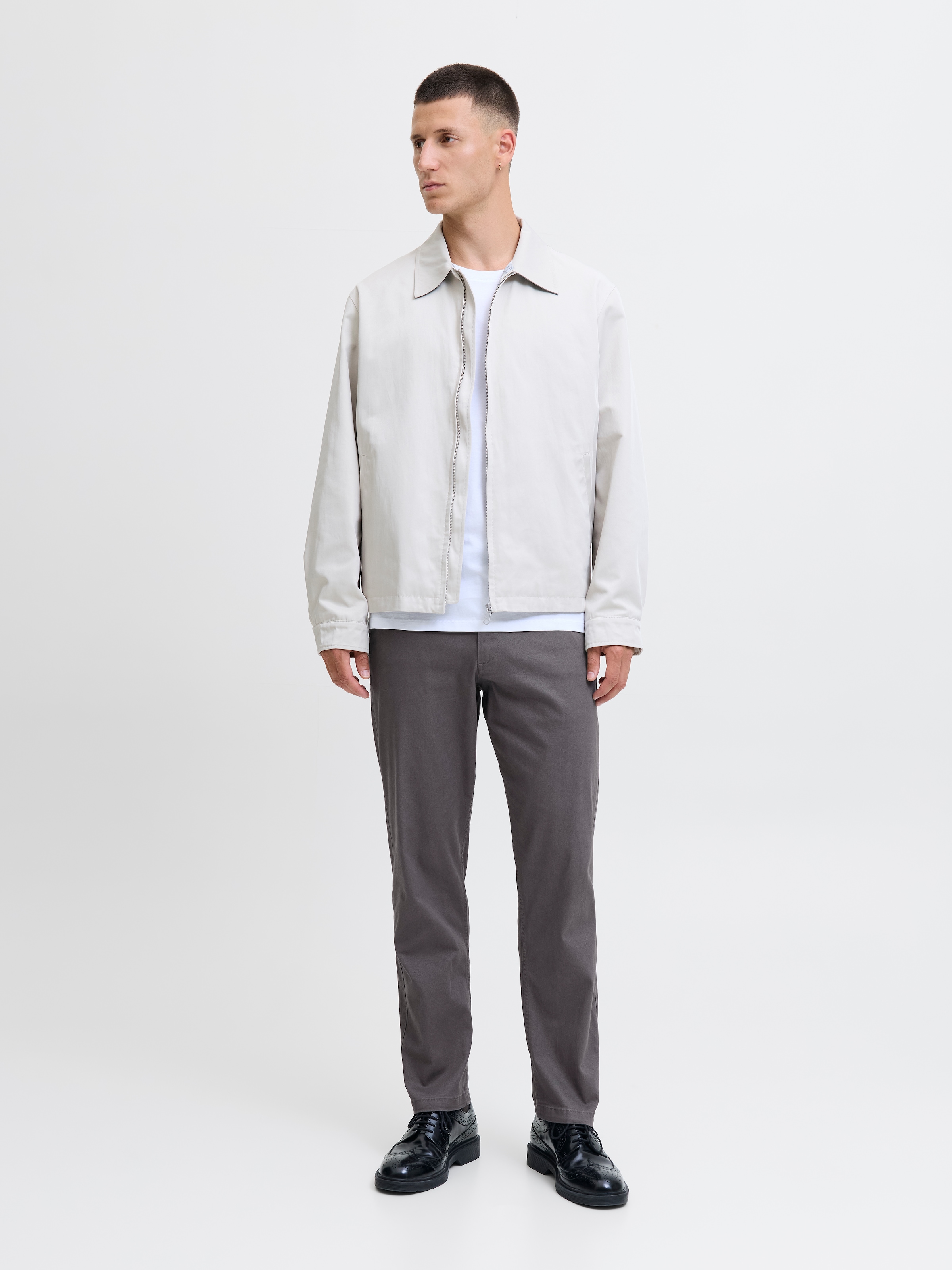 Jack & Jones Chinohose »JPSTKANE DAVE CHINO 2PK MP NOOS«, (Packung, 2 tlg.), In vorgewaschener Qualität