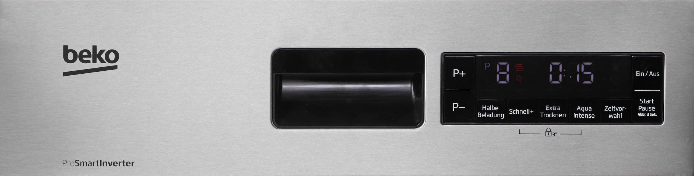 BEKO teilintegrierbarer Geschirrspüler »DSS28021X«, 11 Maßgedecke, mit Intensiv 70°C
