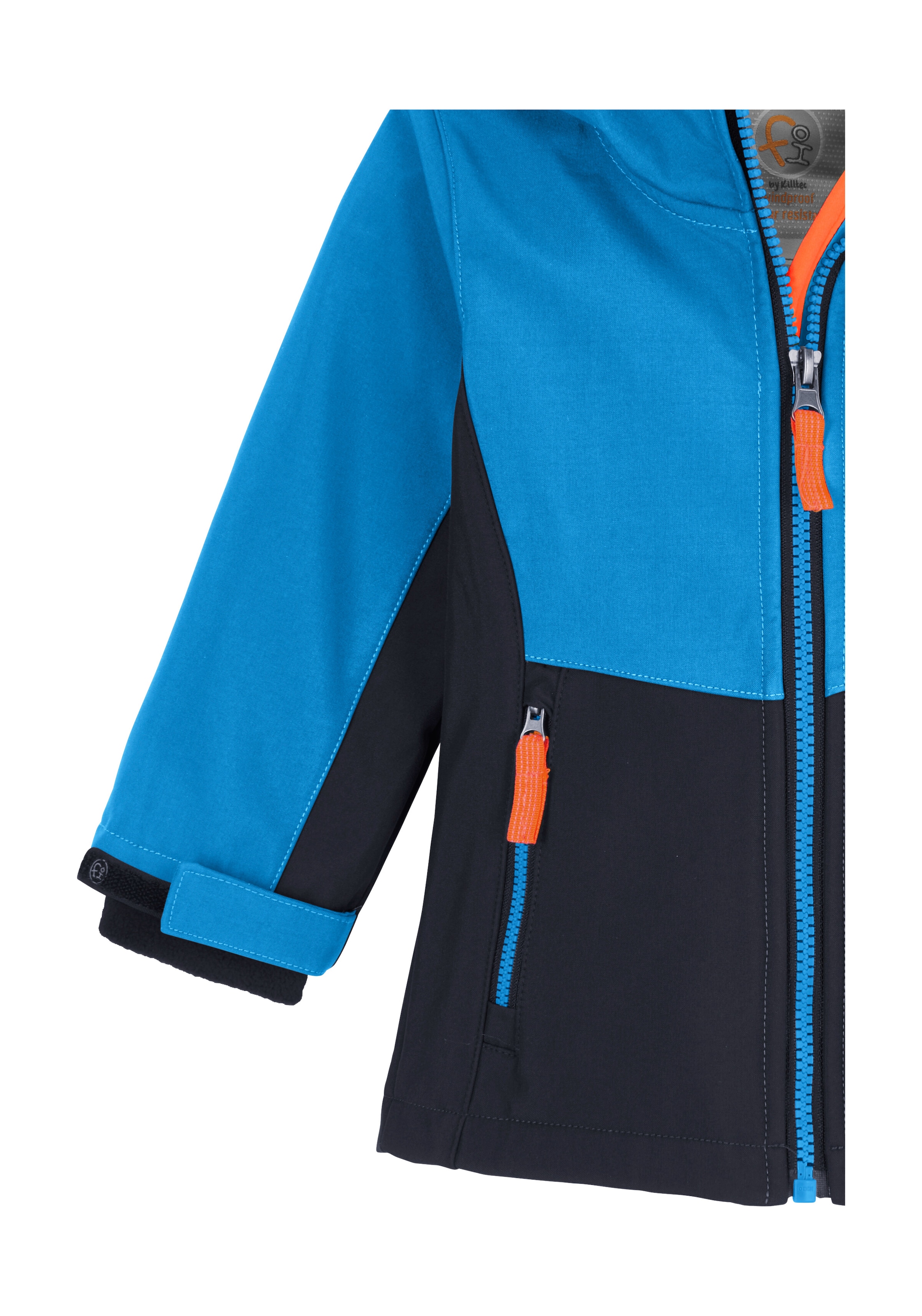 first instinct by killtec Softshelljacke »FIOW 5 MNS SFTSHLL JCKT«, Softshelljacke: wasserabweisend, winddicht, reflektierend, modisch