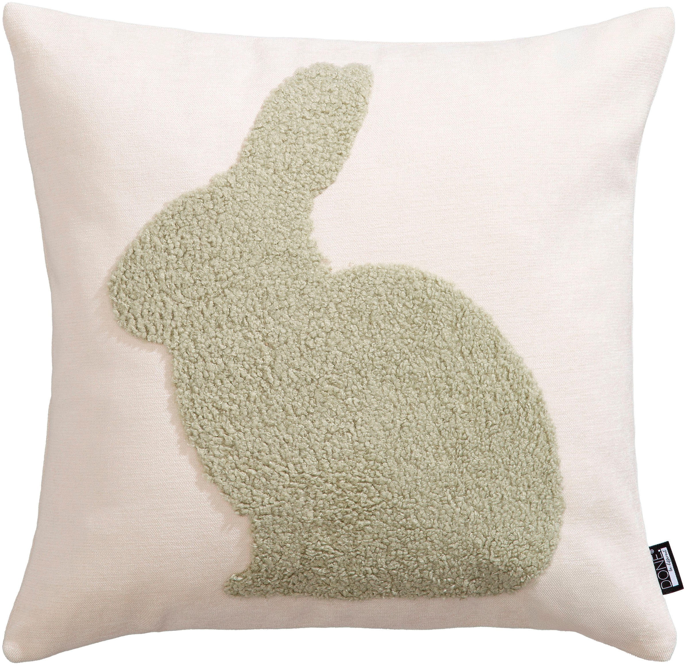 done.® Dekokissen »BUNNY« Weicher Chenille-Stoff
Kuscheliger Teddy-Flock