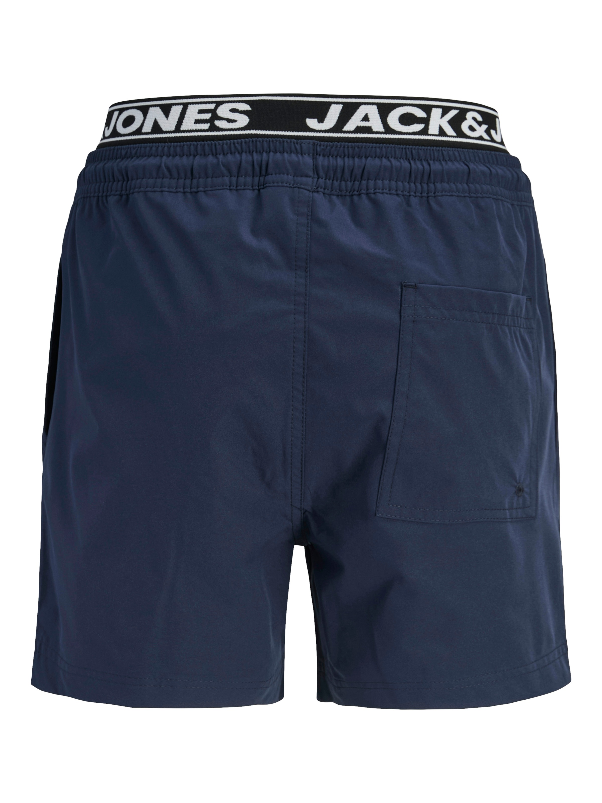 Jack & Jones Junior Badeshorts »JPSTMAUI SURF DOUBLE WB SWIMSHORT SN JNR« mit Logobund und Kordelzug