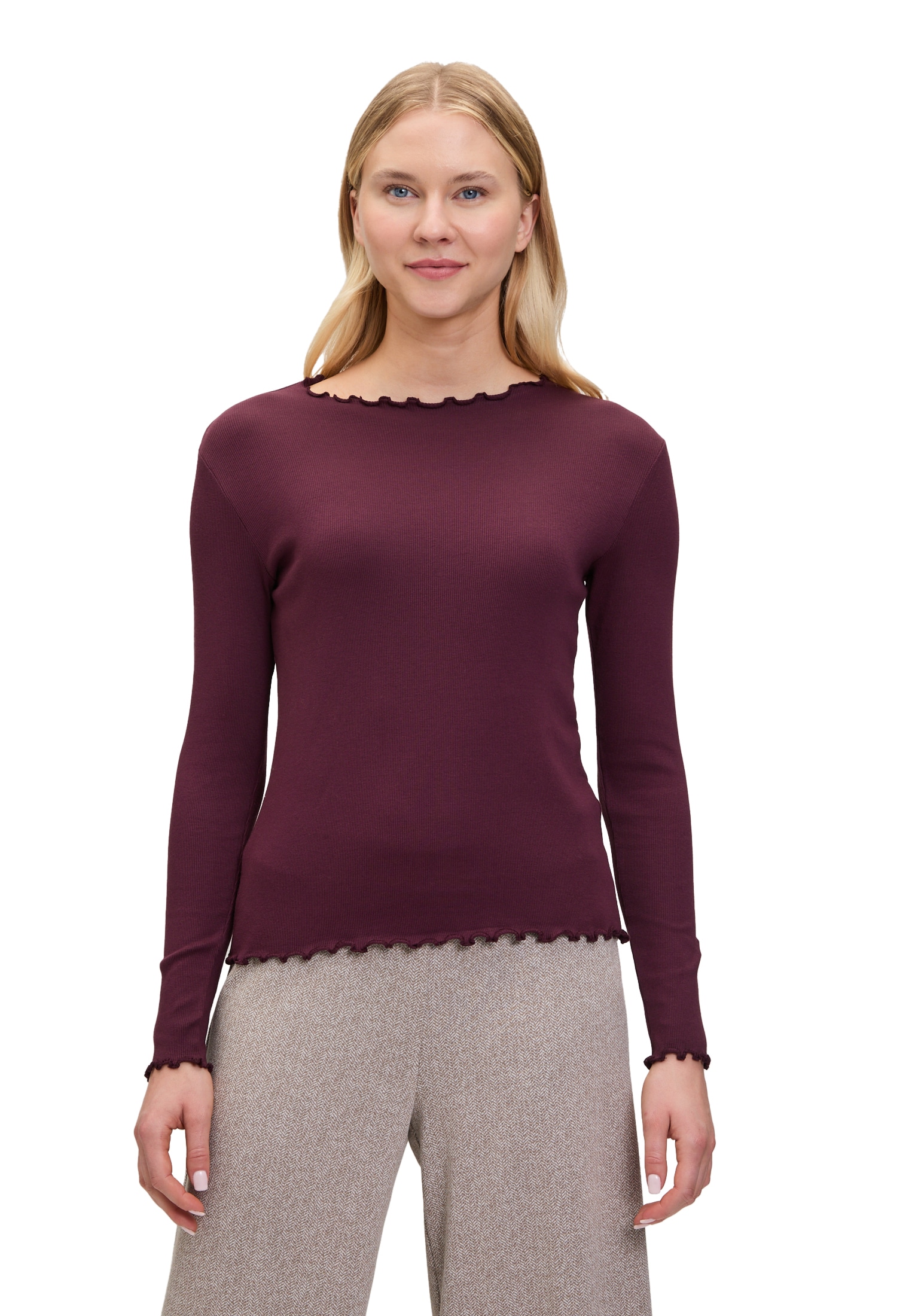 Cartoon Langarmshirt »Langarm-Shirt mit Kragen«