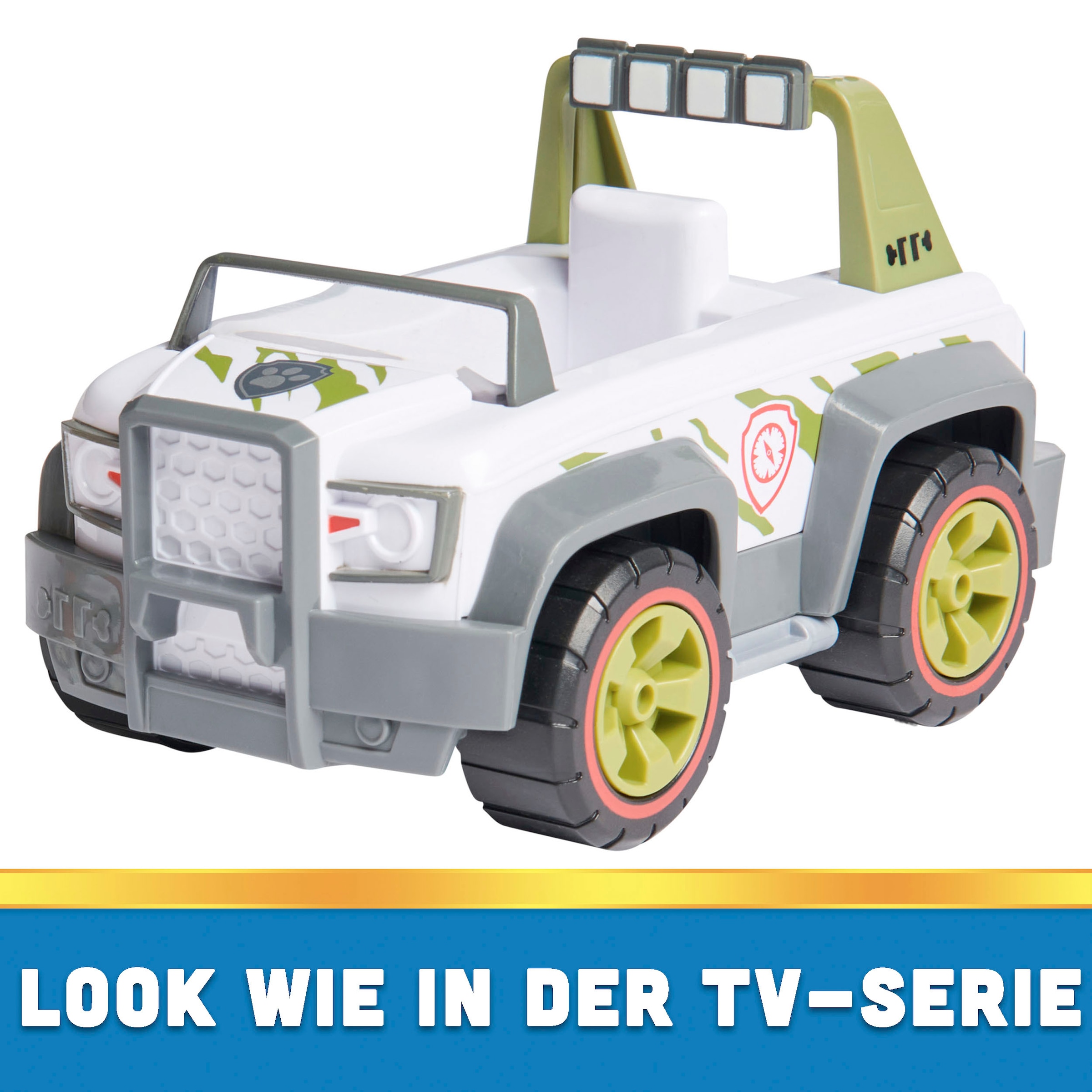 Spin Master Spielzeug-Auto »Paw Patrol - Sust. Basic Vehicle Tracker«, zum Teil aus recycelten Material