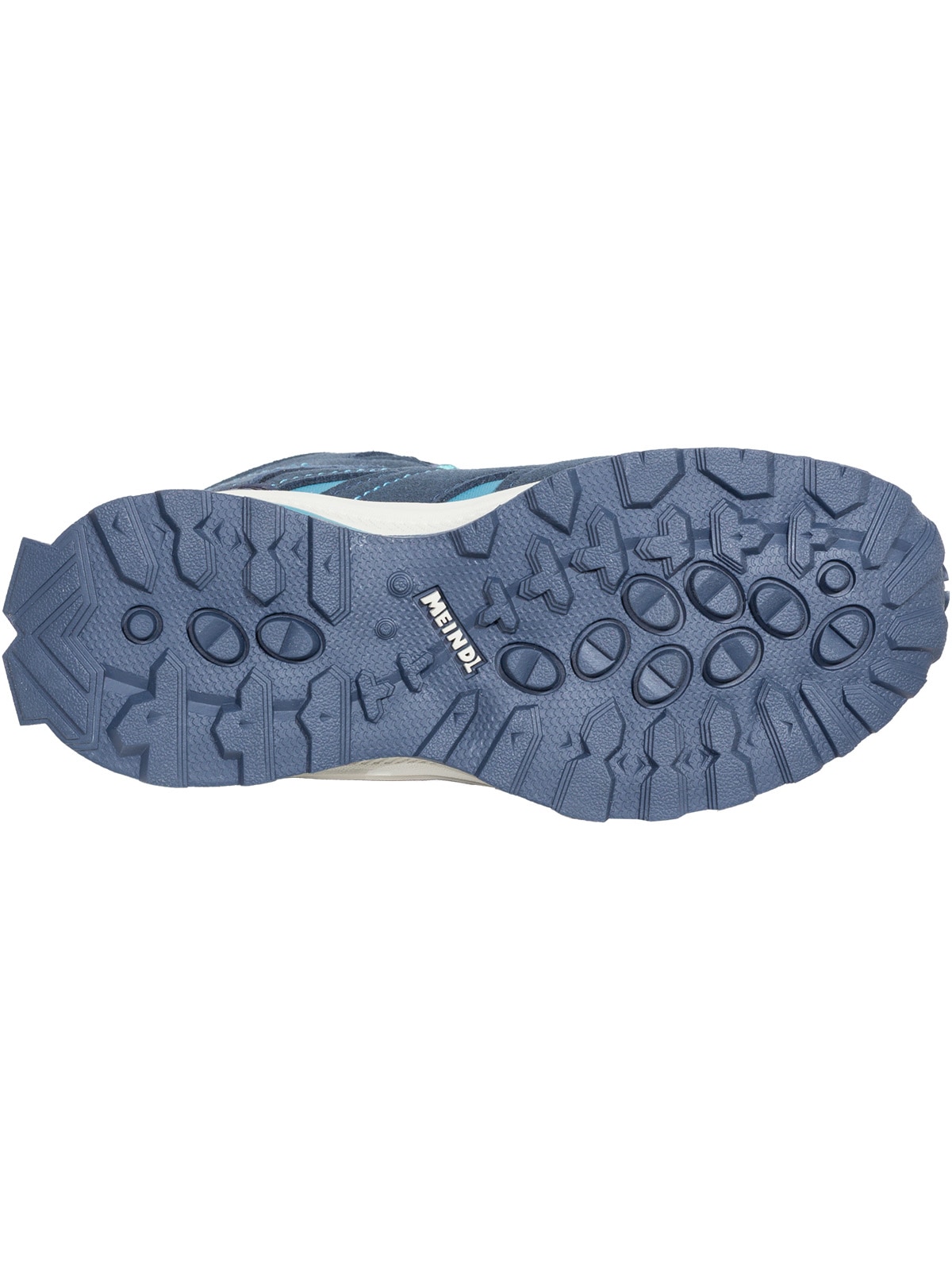 Meindl Wanderschuh »Meindl Kivo Junior Mid GTX jeans/türkis«  Herausnehmbares Best-Fit-Fußbett für optimalen Sitz bei Kinderfüßen
