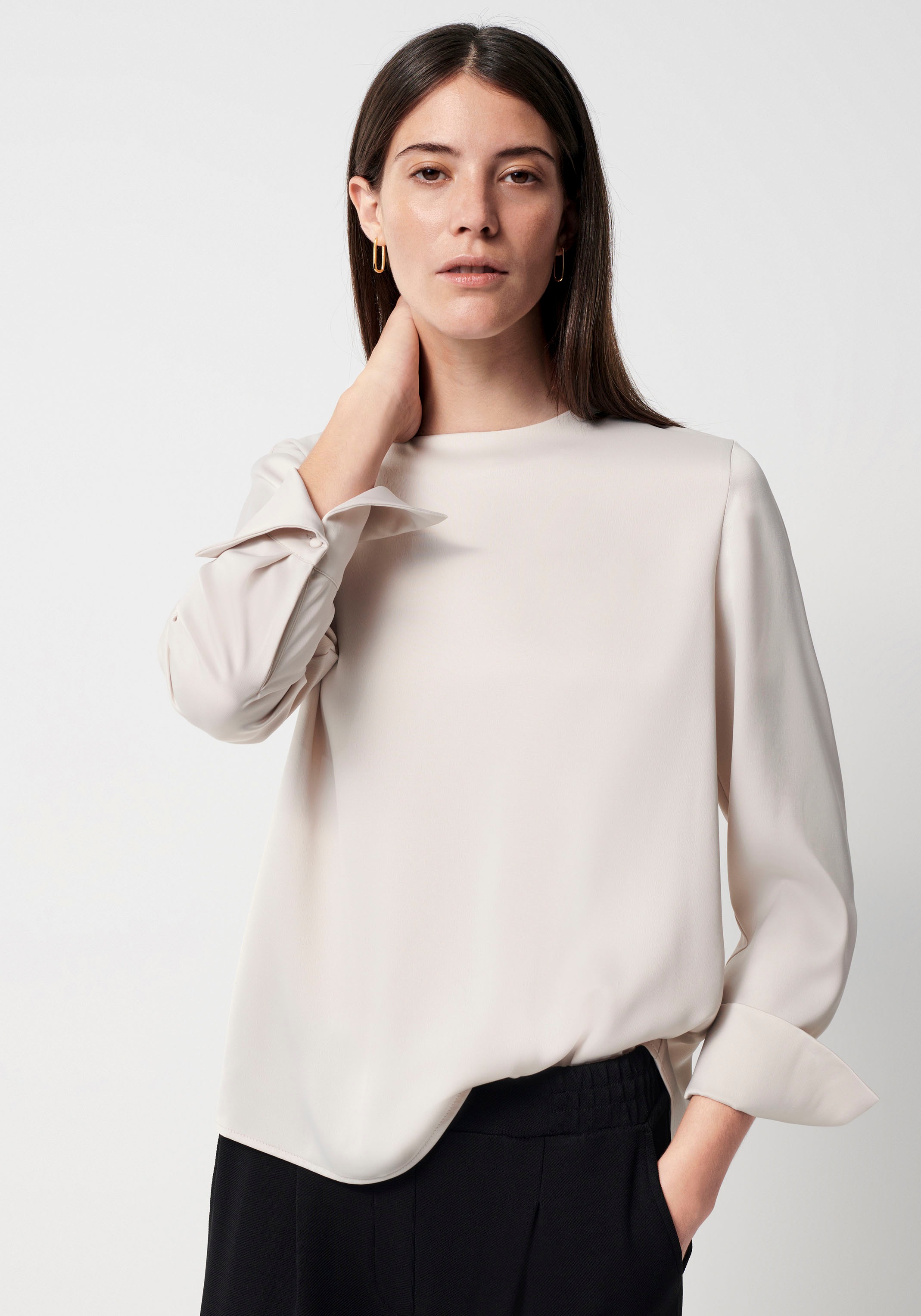 someday Schlupfbluse »Zatin«, im edlen, seidigen Look