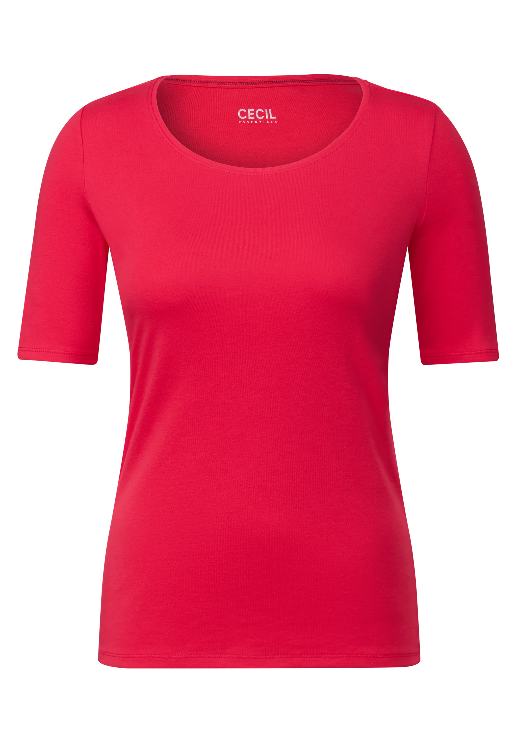 Cecil T-Shirt »Style LENA«, mit klassischem Rundhalsausschnitt