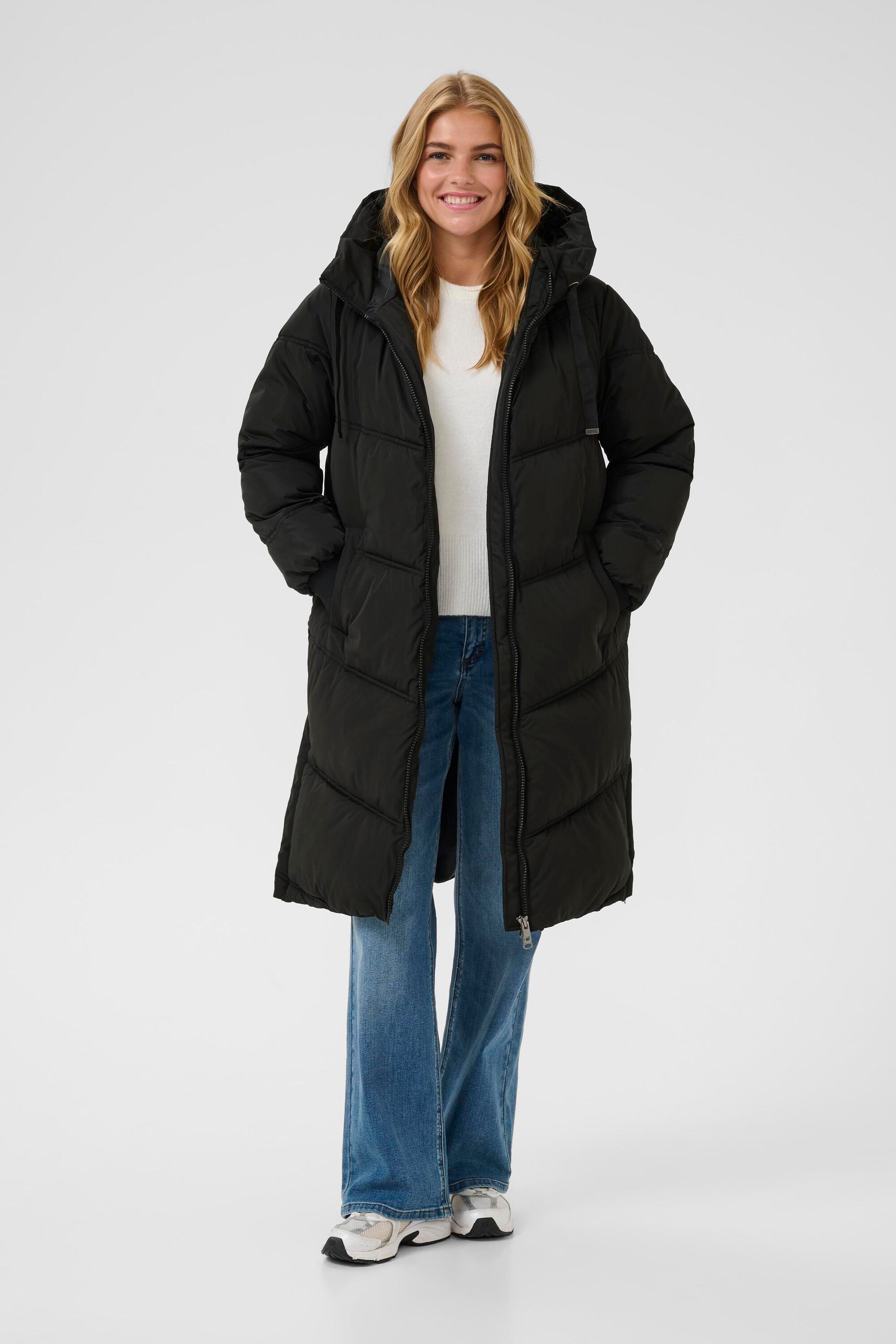 KAFFE Wintermantel »Jacke KAnikko«