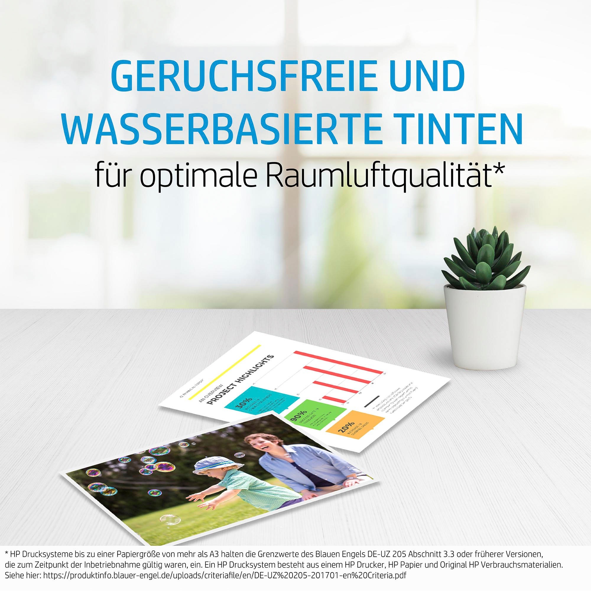 HP Tintenpatrone »963 4er-Pack«, original HP Farbpatrone, Instant Ink, cyan/magenta/yellow/schwarz