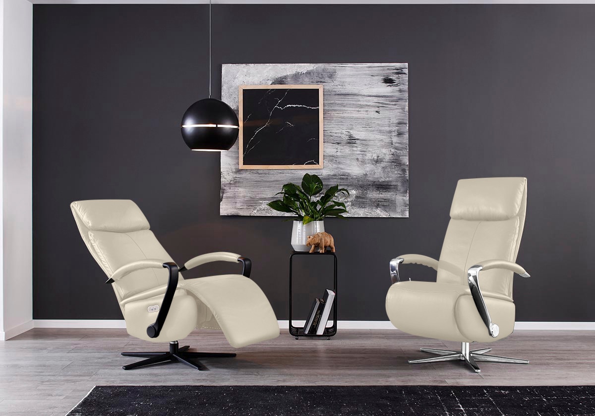 W.SCHILLIG Relaxsessel »rumbaa« wahlweise mit Doppelmotor, in Größen S, M & L, mit 5-Sternfuß