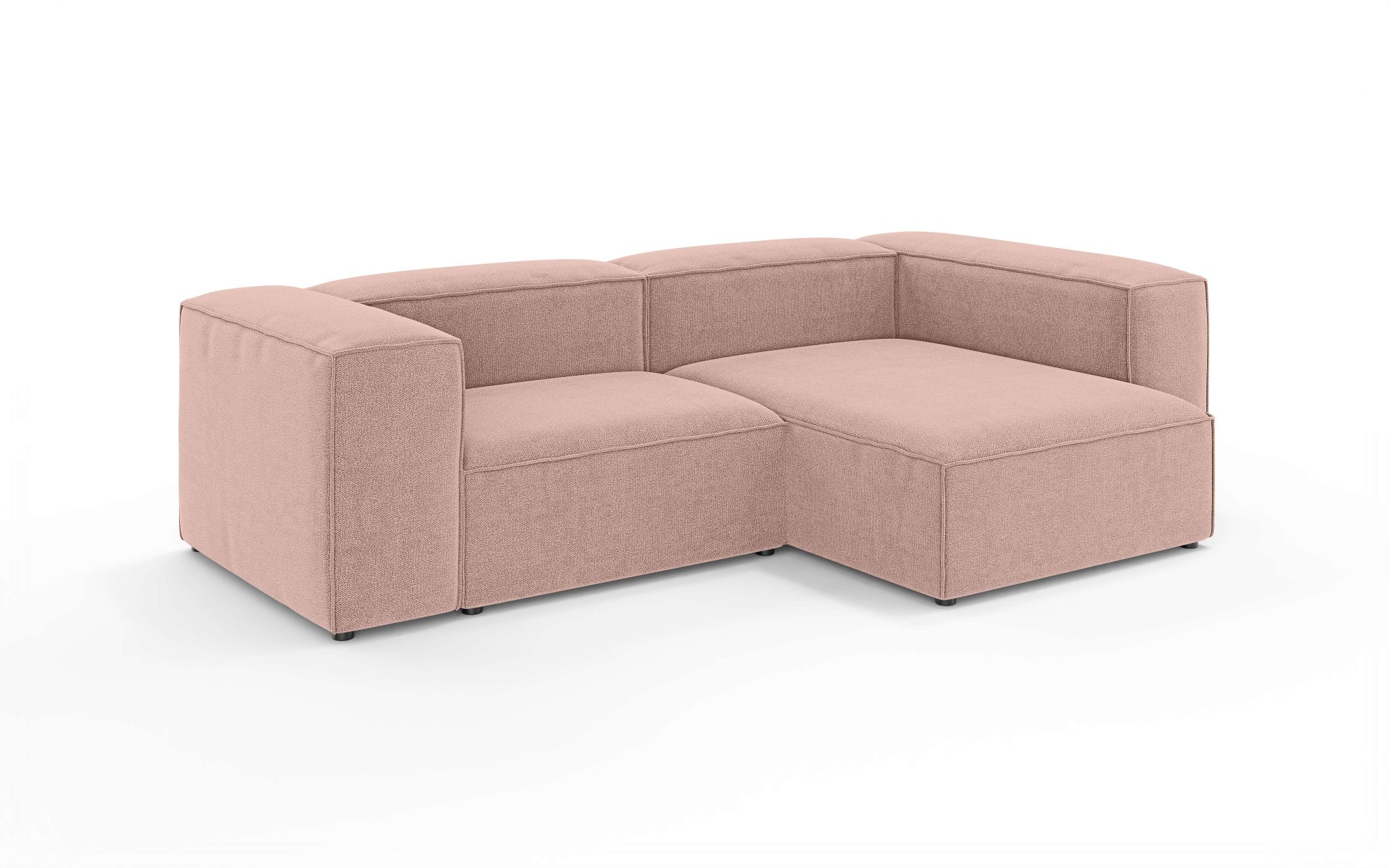 INOSIGN Ecksofa »HAILY L-Form links/rechts, Modularsofa, Maße B/T/H: 260/160/72 cm«, als Modul oder separat verwendbar, für individuelle Zusammenstellung