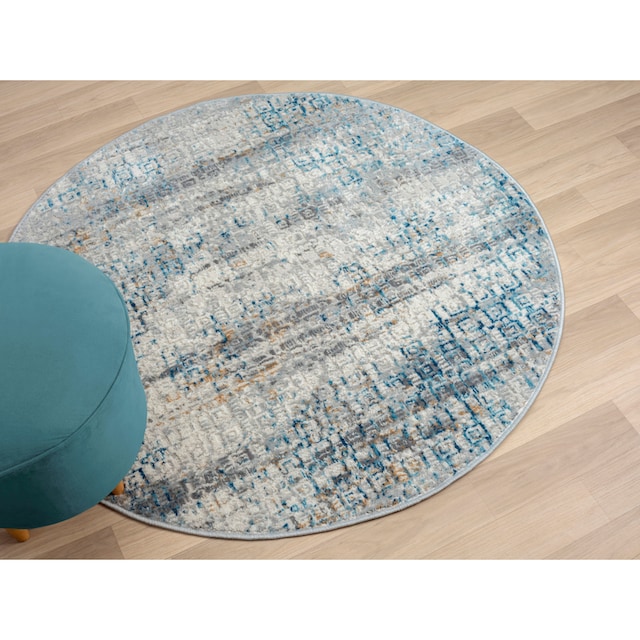 Myflair Möbel & Accessoires Teppich »My Look 2«, rund, Kurzflor,  Ethno-Design, besonders weich durch Microfaser bei OTTO | Kurzflor-Teppiche