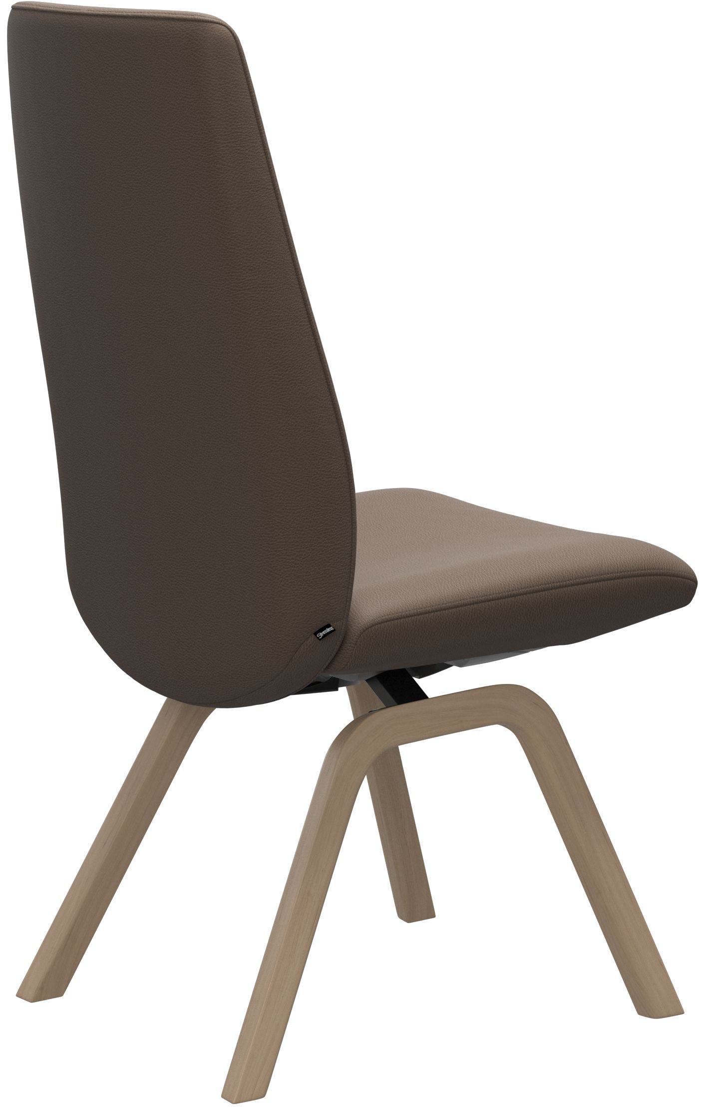 Stressless® Polsterstuhl »Laurel«, Leder BATICK, High Back, Größe L, mit schräggestellten Beinen in Eiche natur