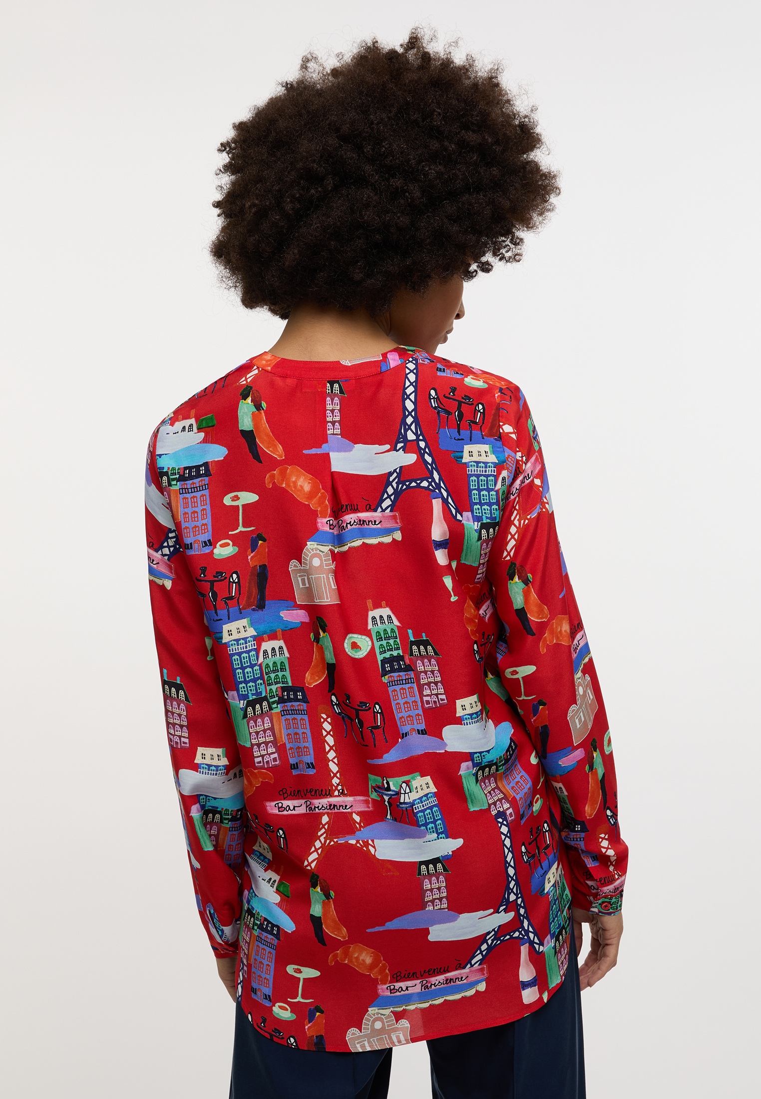 Eterna Longbluse »LOOSE FIT«